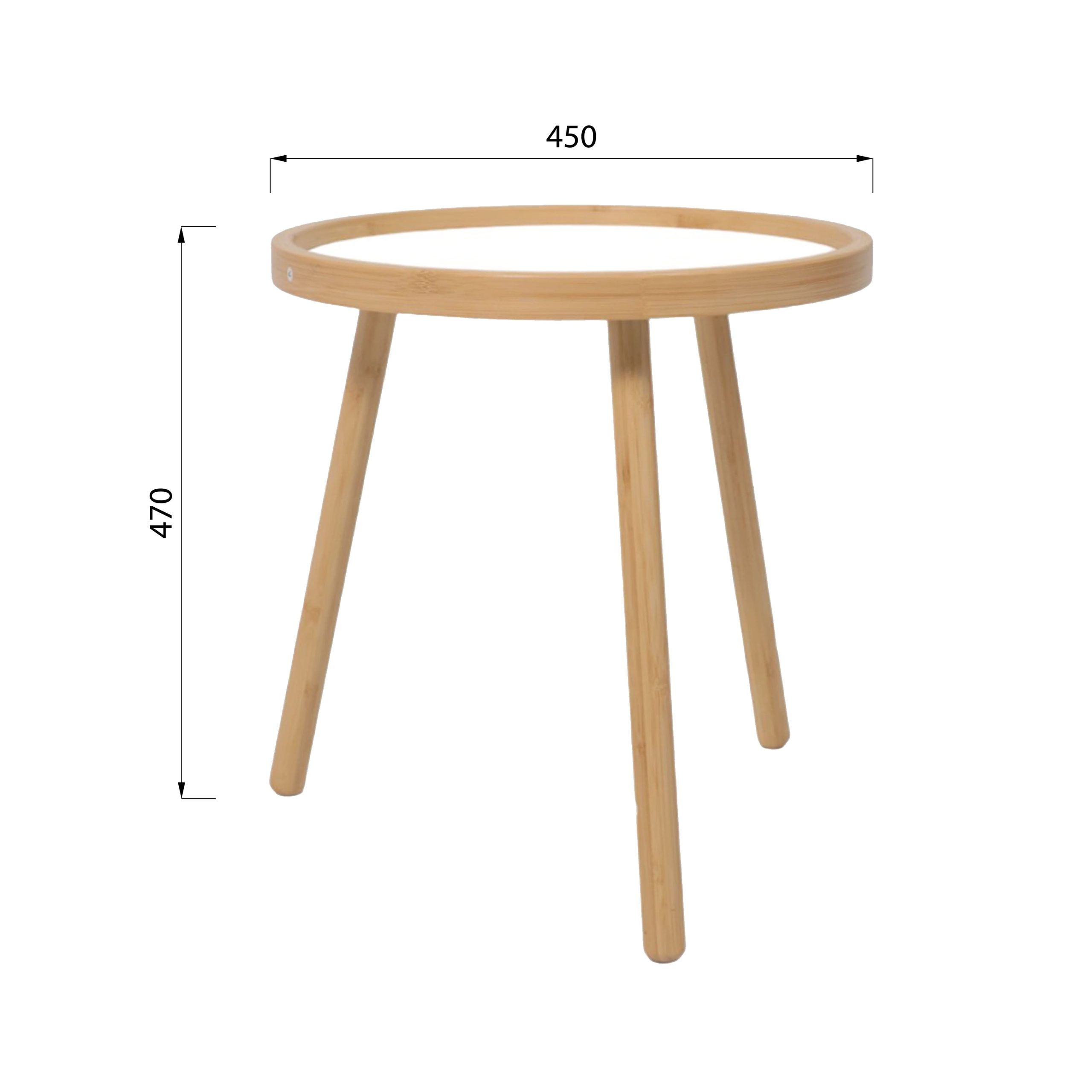 Подставка для ноутбука JASMINE, белый глянец , 450*450*470