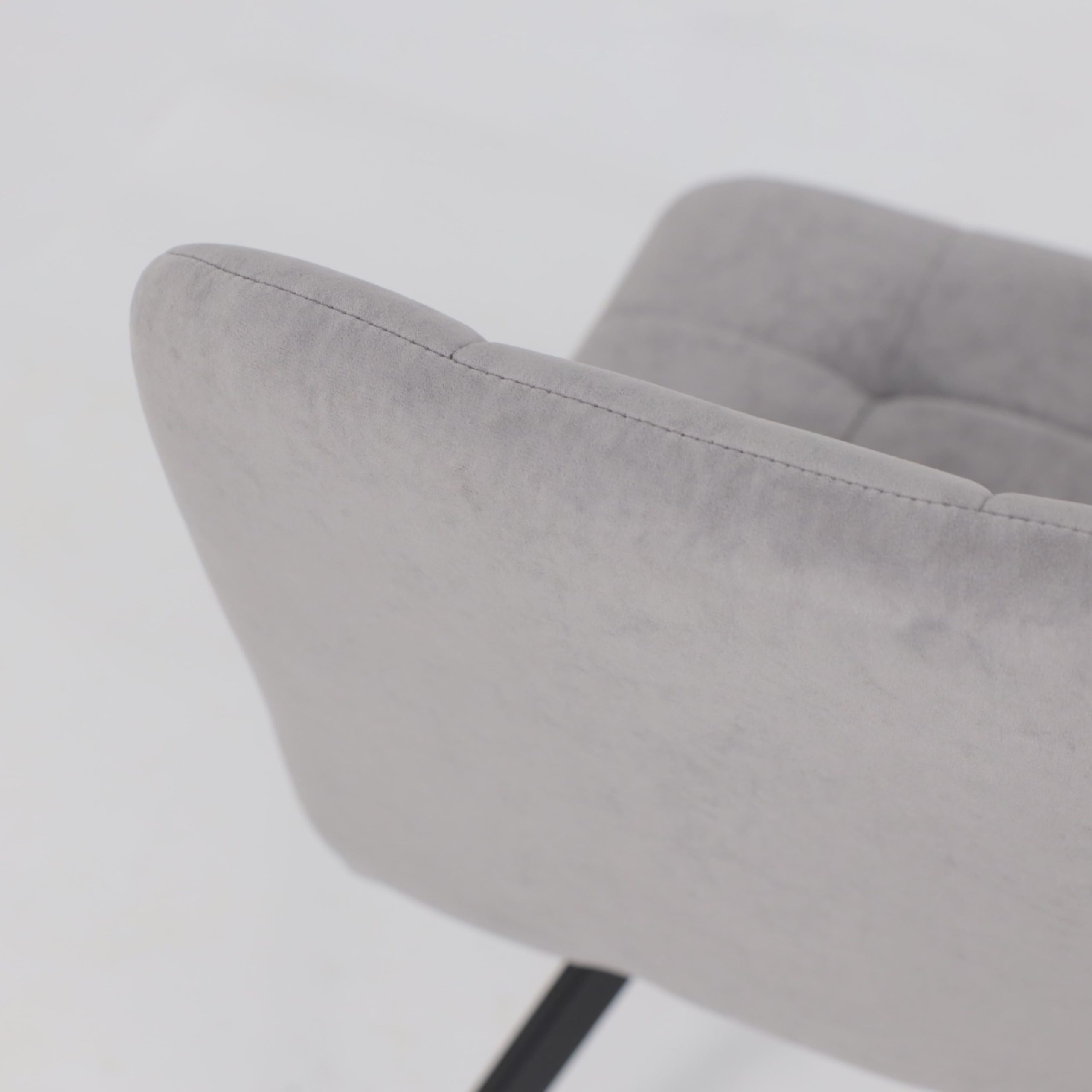 Стул ROMMY, b22 GREY LUXчерный