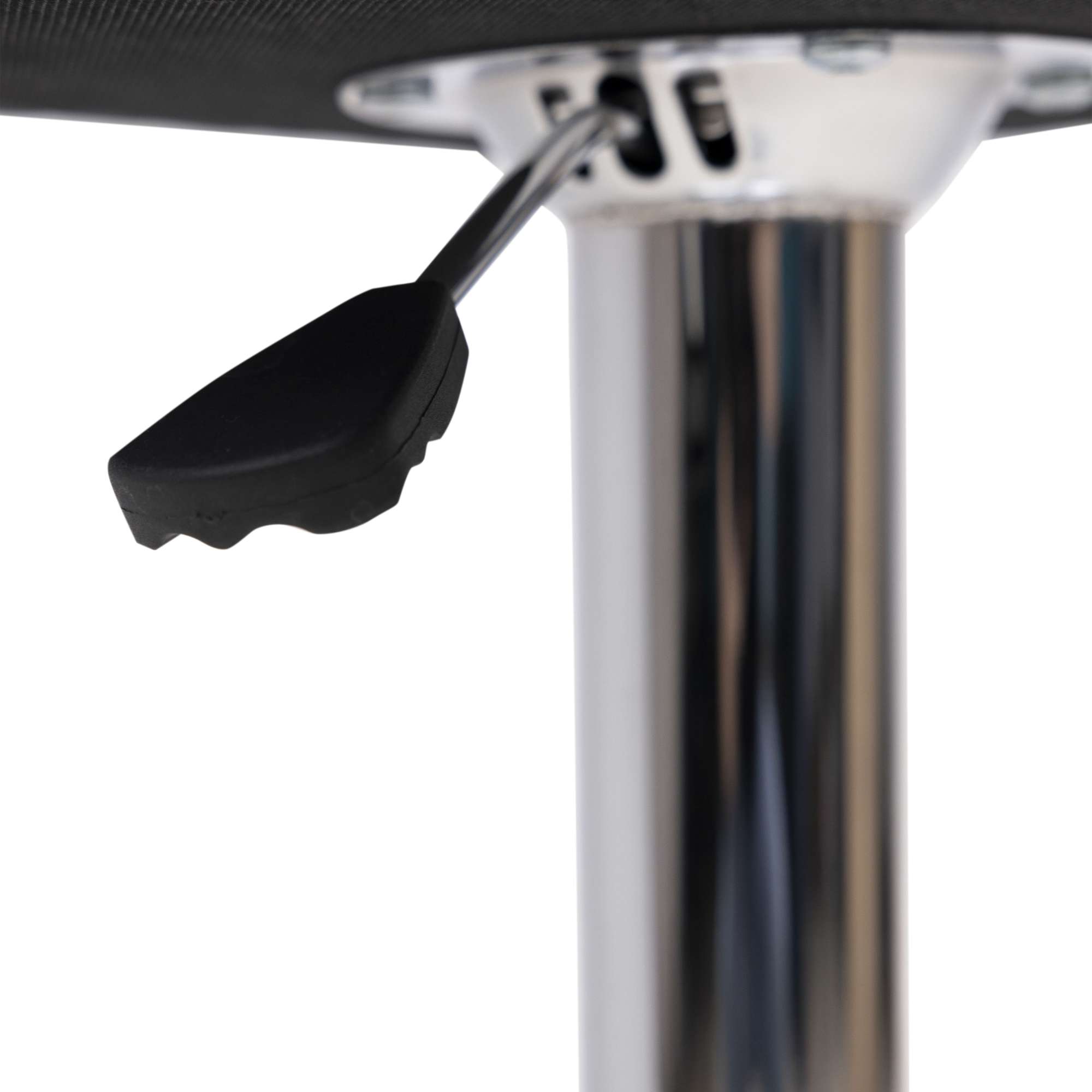 Стул барный DARSY, экокожа, черный/хром