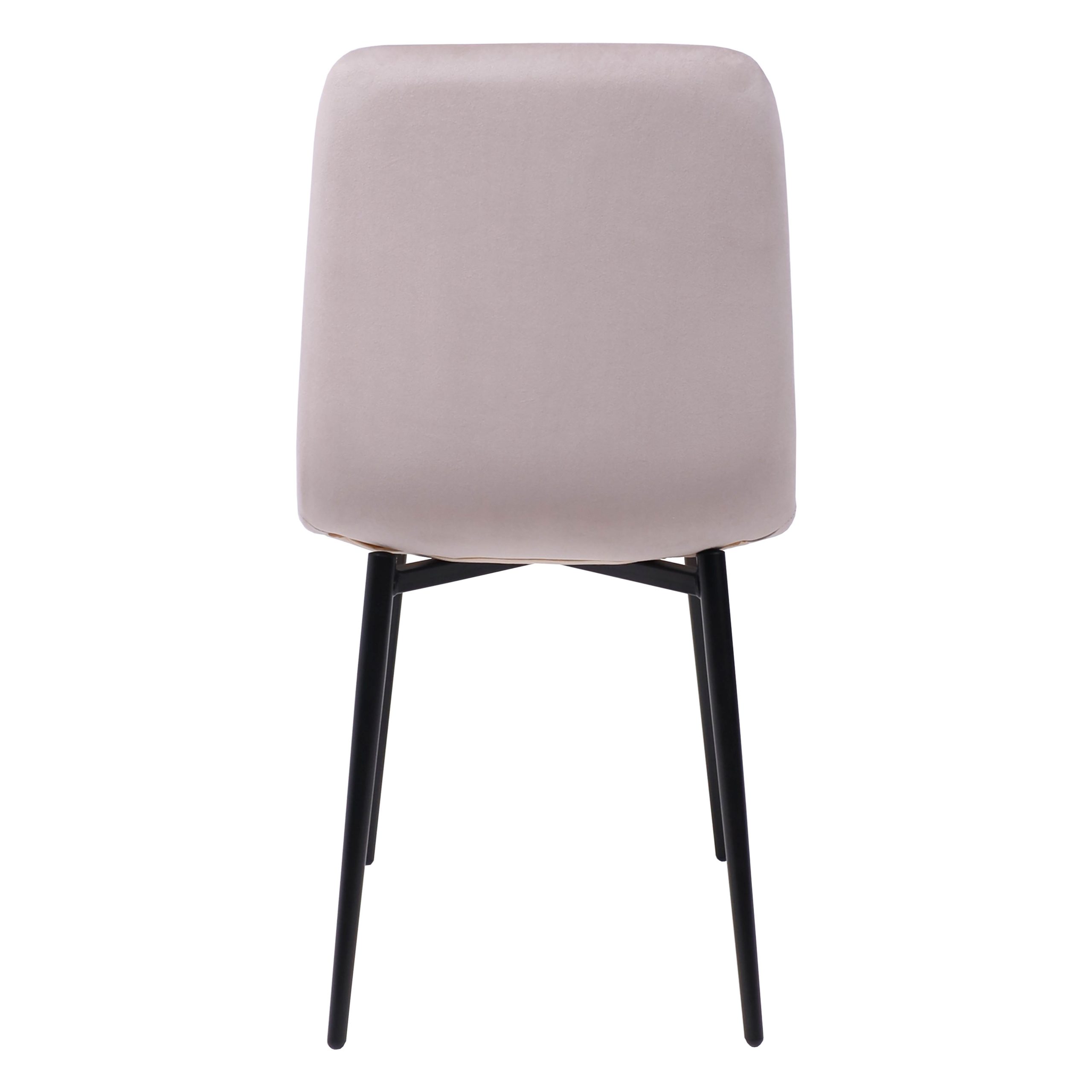 Стул AV 406-N, бежевый бархат Confetti smoke/черный