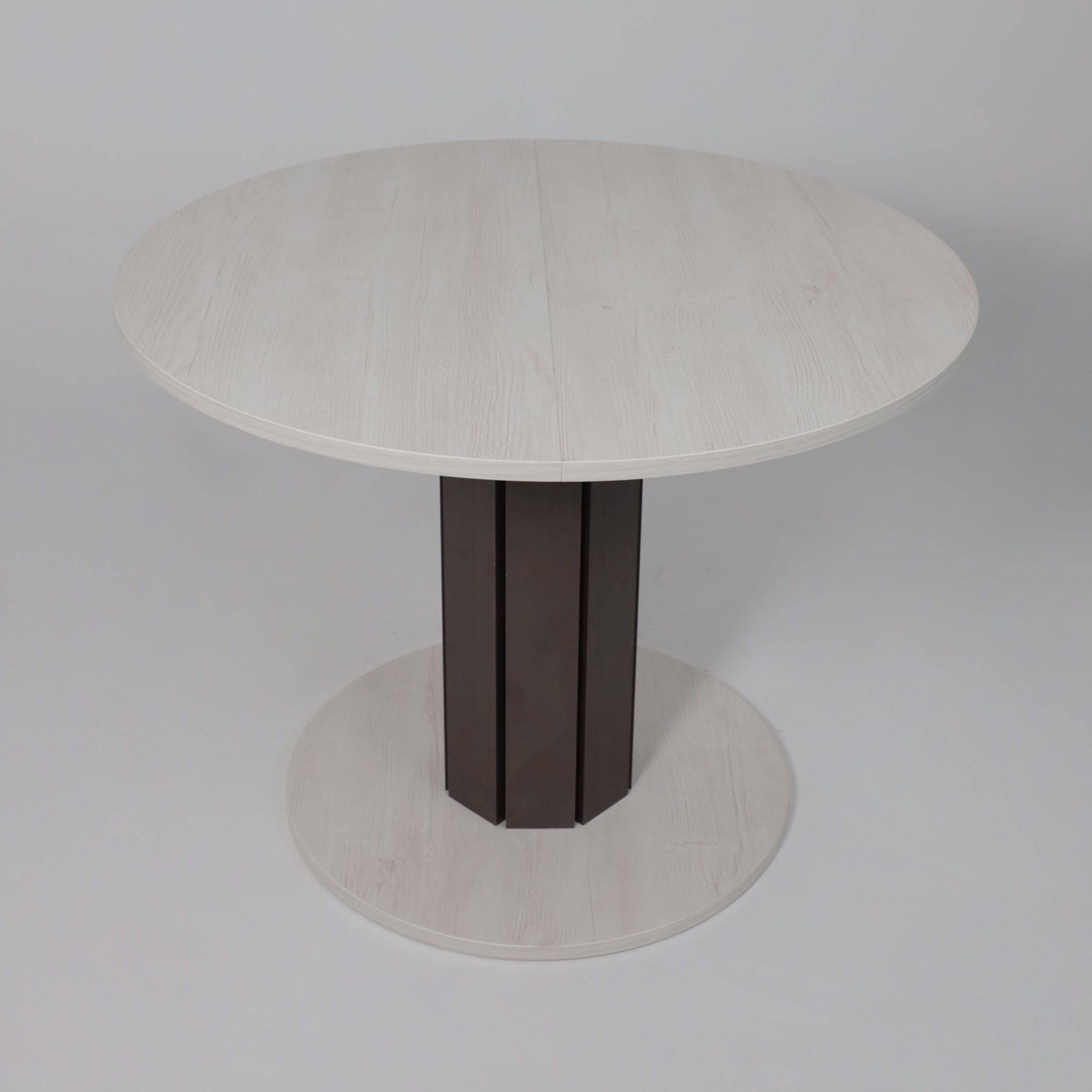 Стол раздвижной на опоре ONTARIO,1000(1300)*760*1000, (сосна каньон/коричневый)