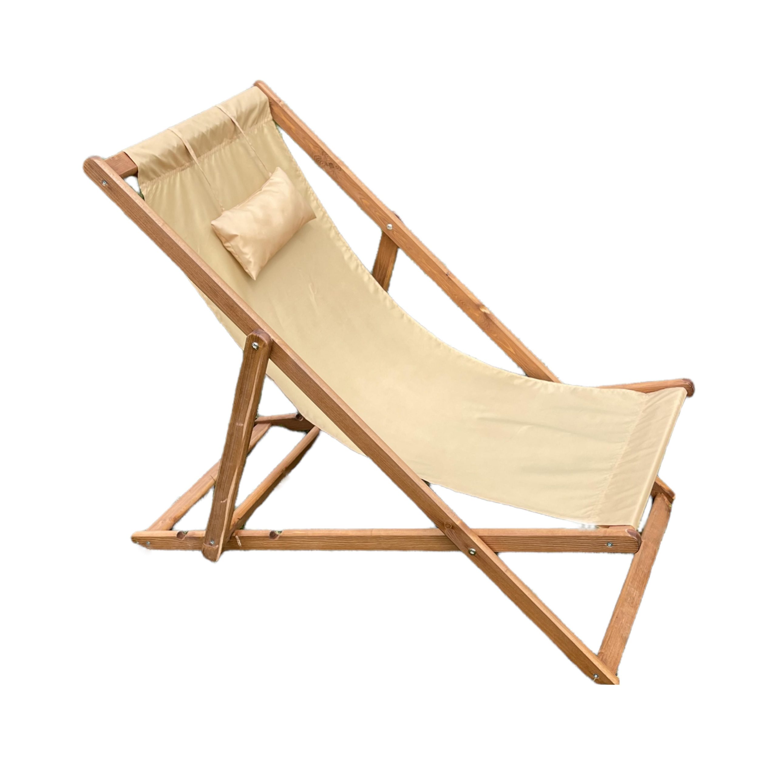 Кресло-шезлонг DYATEL сиденье из ткани сосна (цвет дуб)