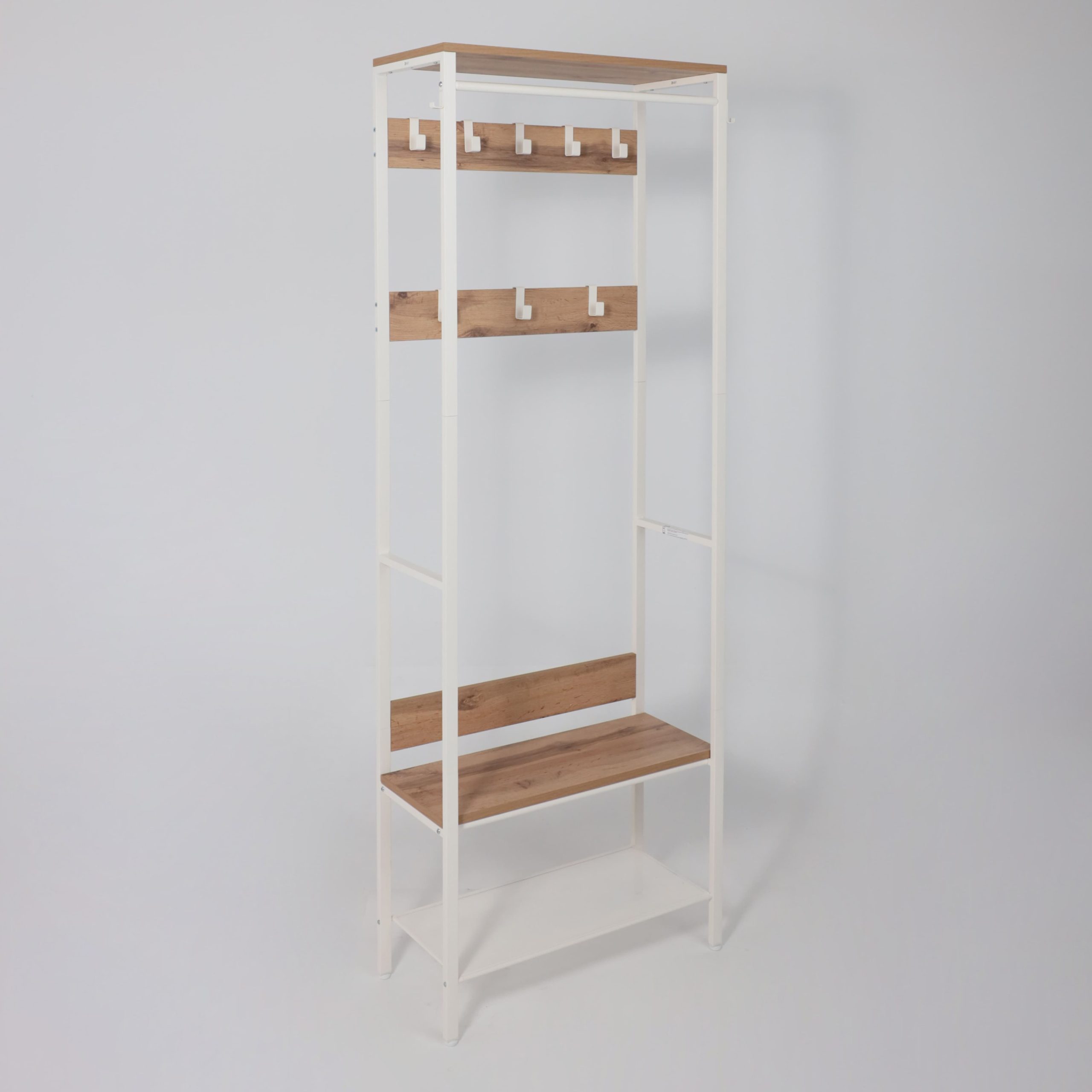 Вешалка гардеробная ТОРОНТО 23Л, (белый)