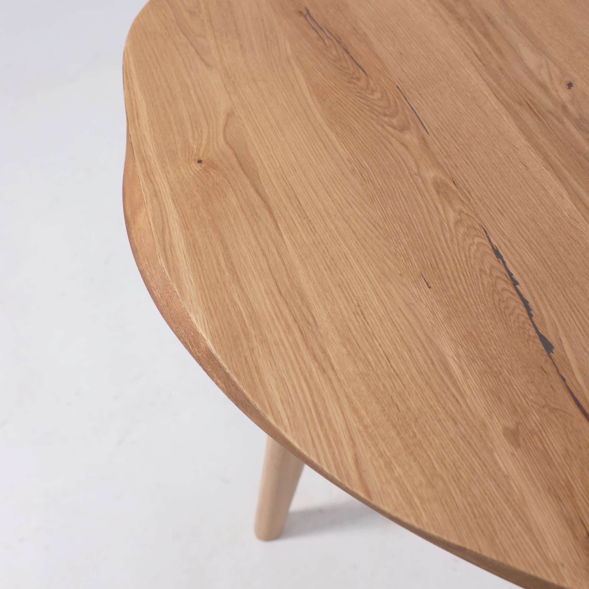 Стол НЕМО, d100*75 дуб натуральный/дуб натуральный (ПР-4 DSW (Т37) (03) КС-60 массив)