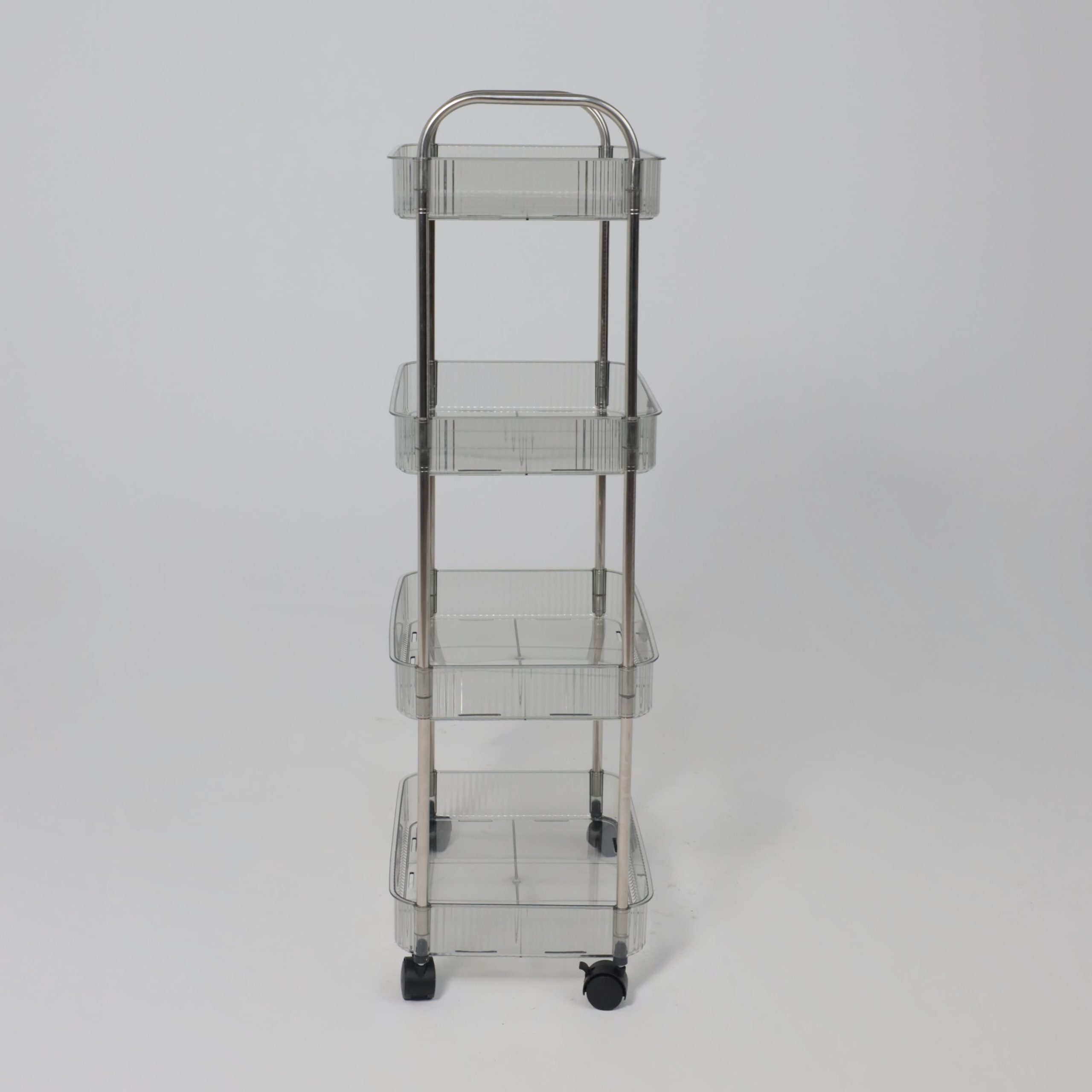 Этажерка FOKA, прозрачный дымчатый