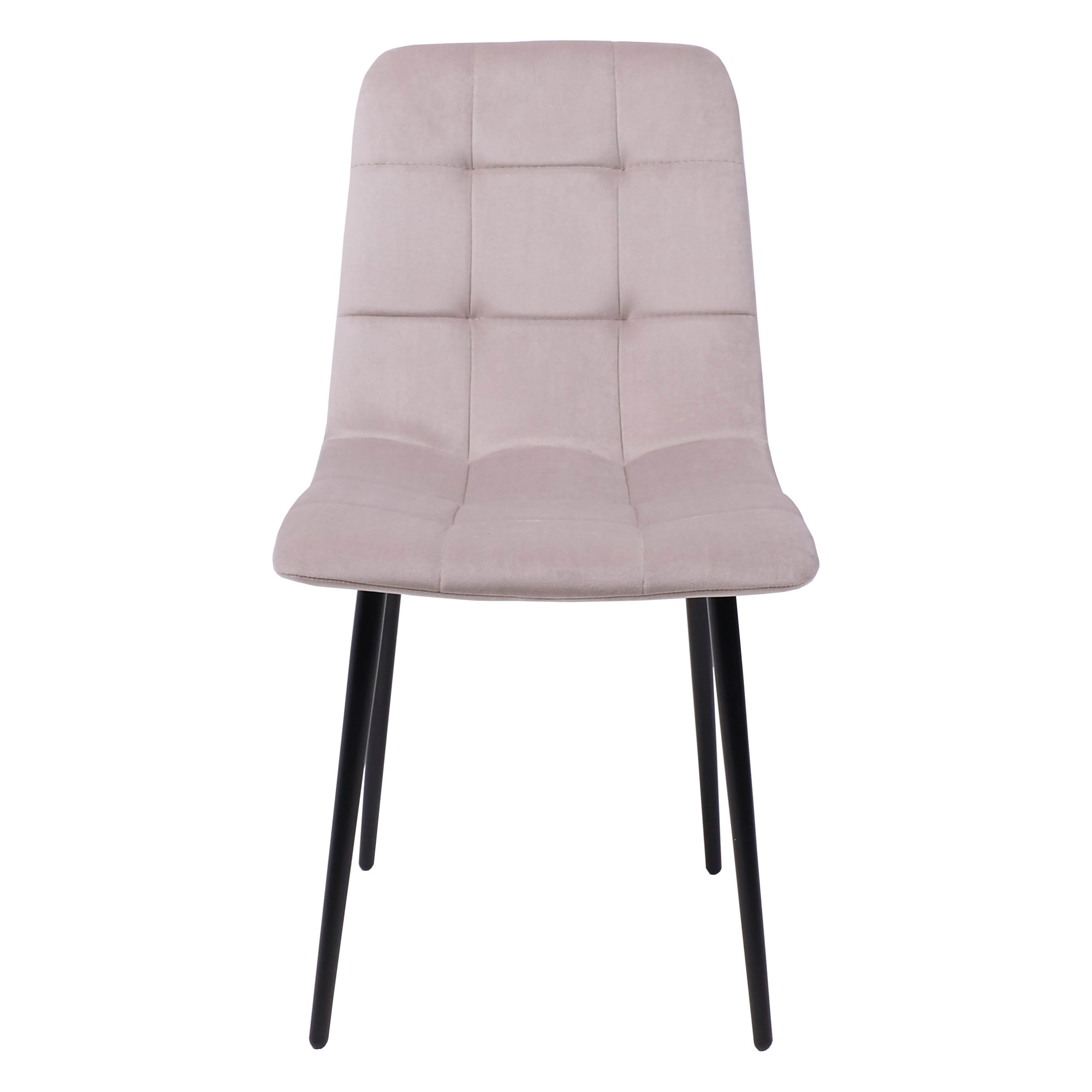 Стул AV 406-N, бежевый бархат Confetti smoke/черный