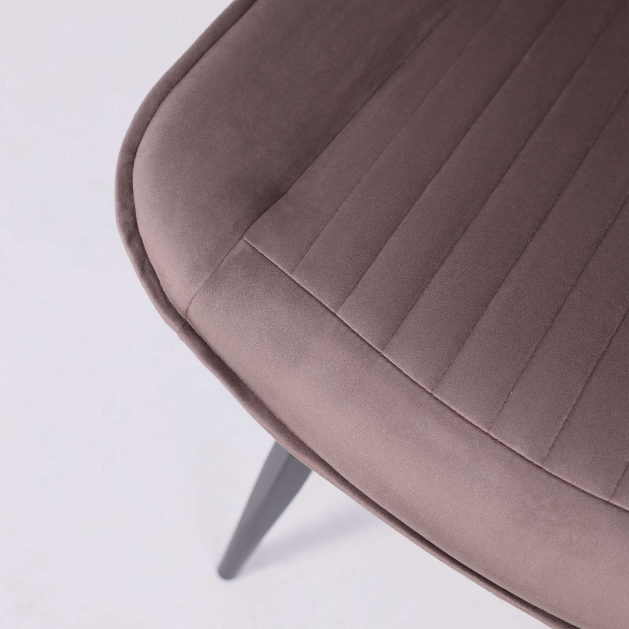 Стул Devis, бежевый велюр Bluvel 38/черный