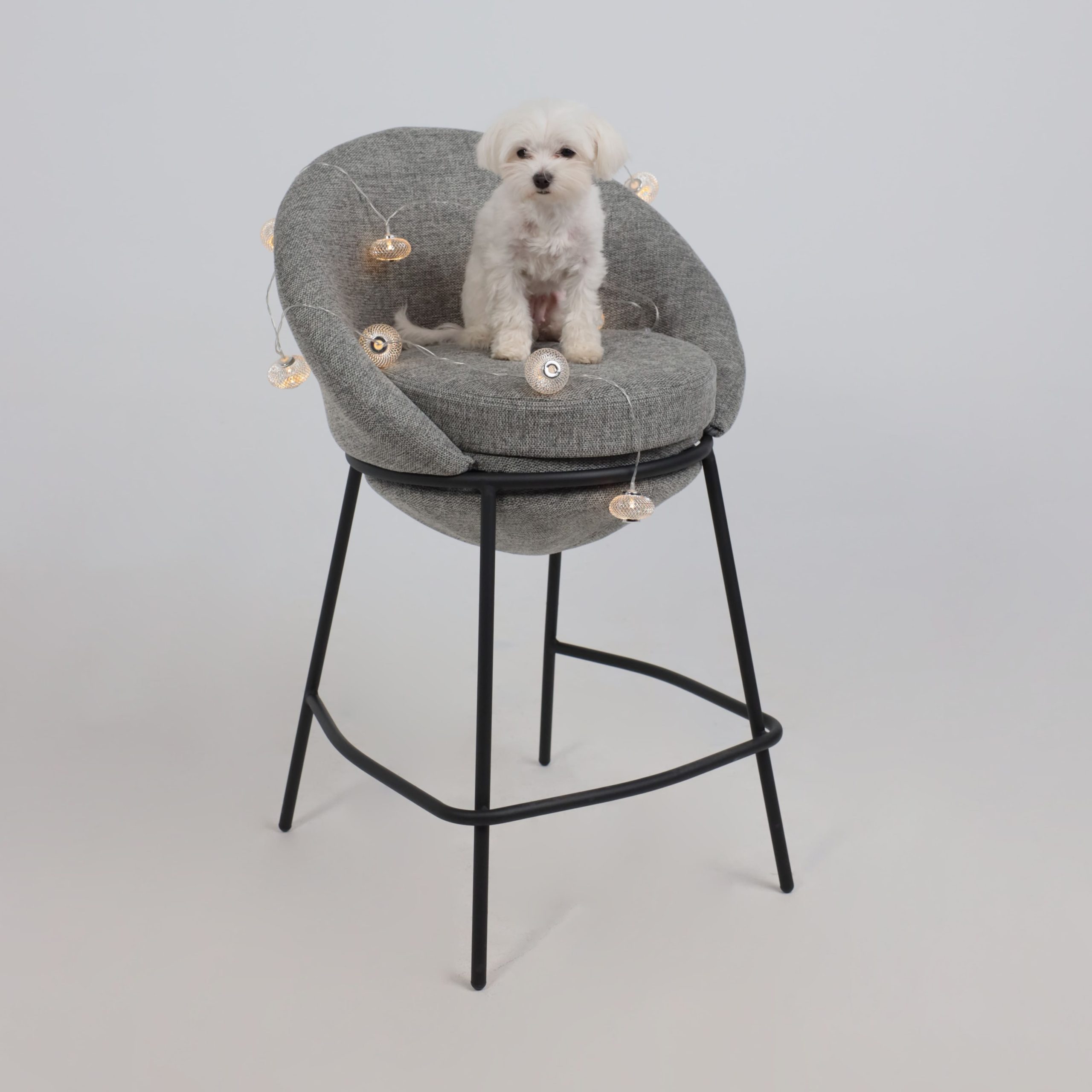 Светодиодная гирлянда AKS тип 3 ( Фонарики 10LED, 1.65м,  2АА )