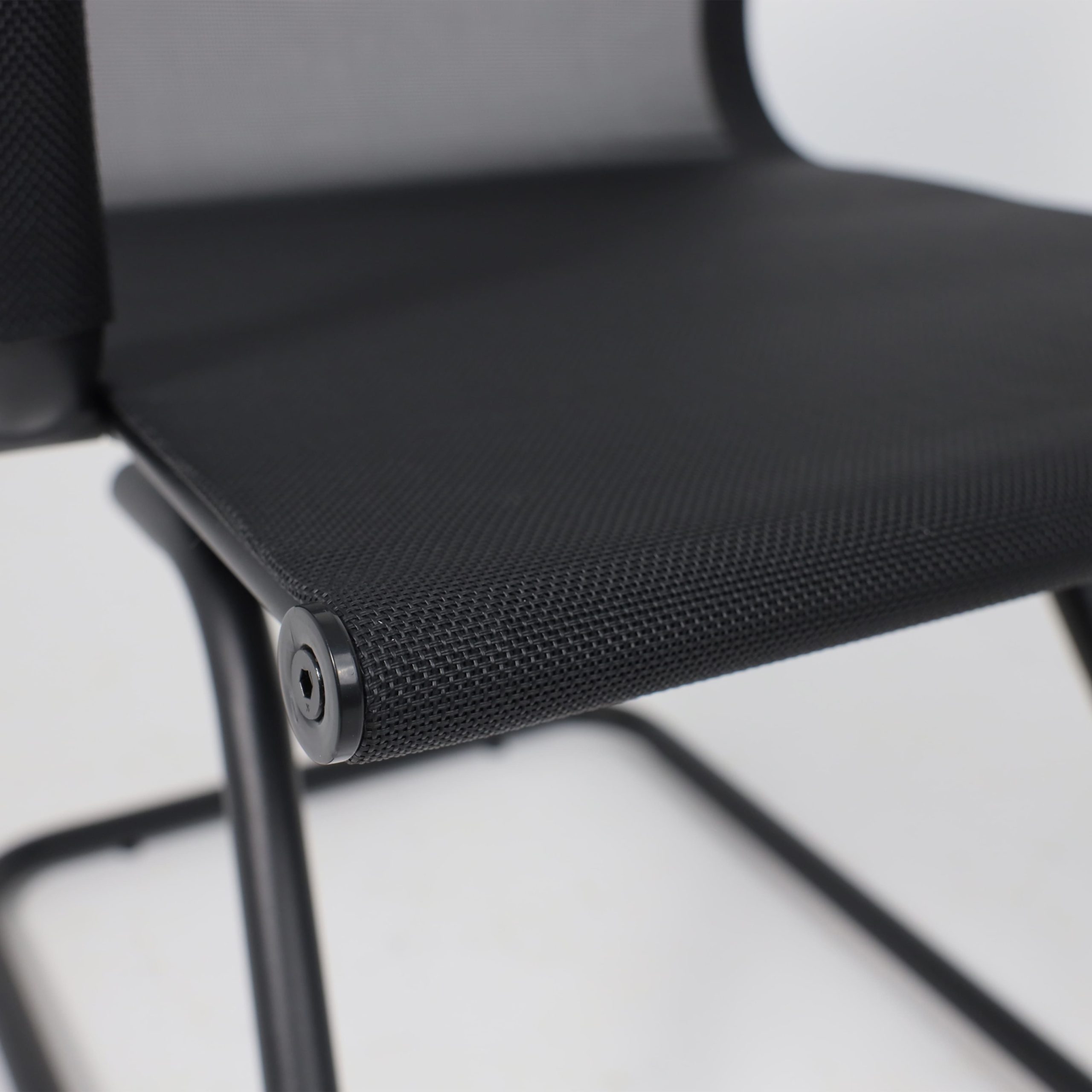 Стул ALIOT, Black, сетка-чёрная