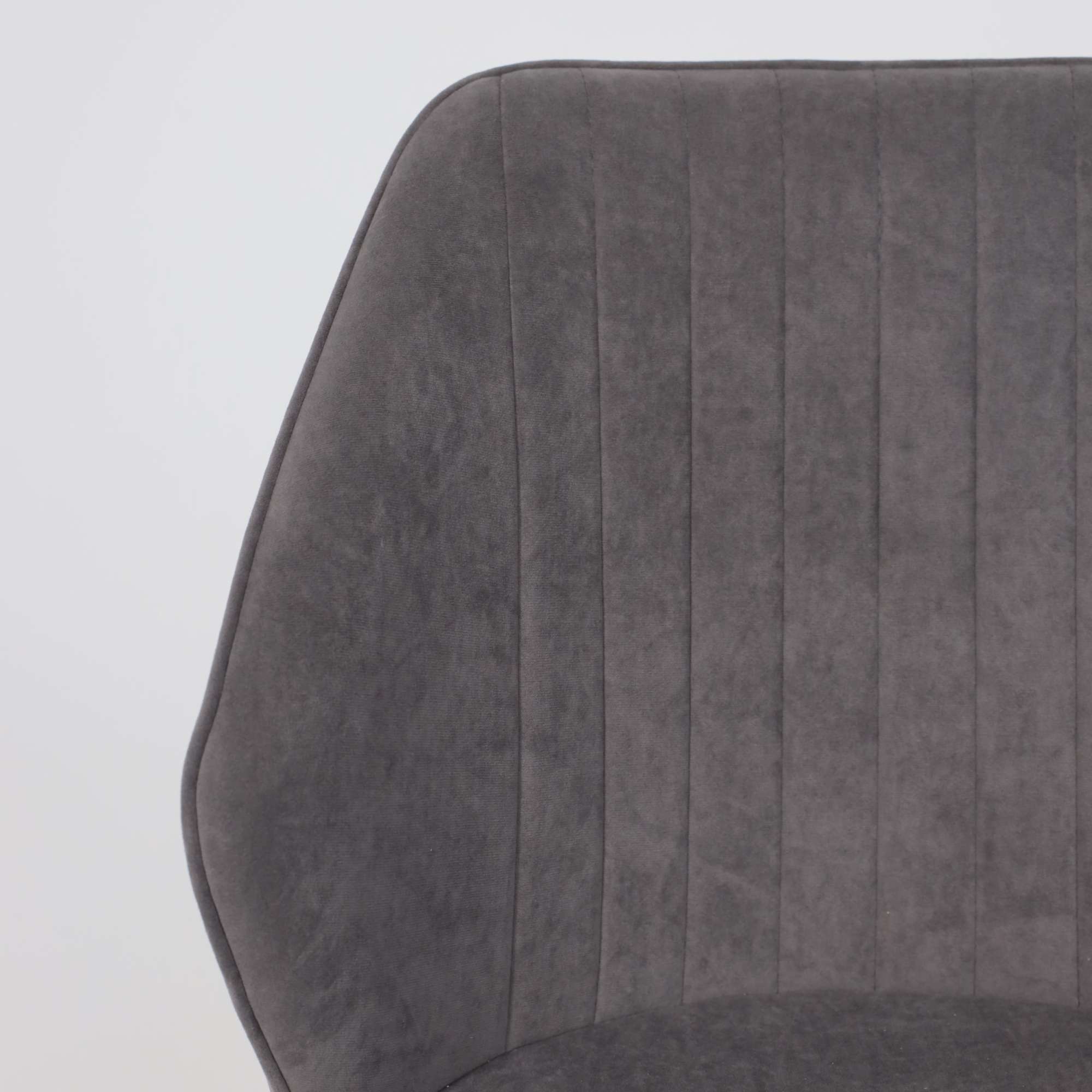 Стул MICHAEL-R1 360, b28 ANTRACITE LUXчерный