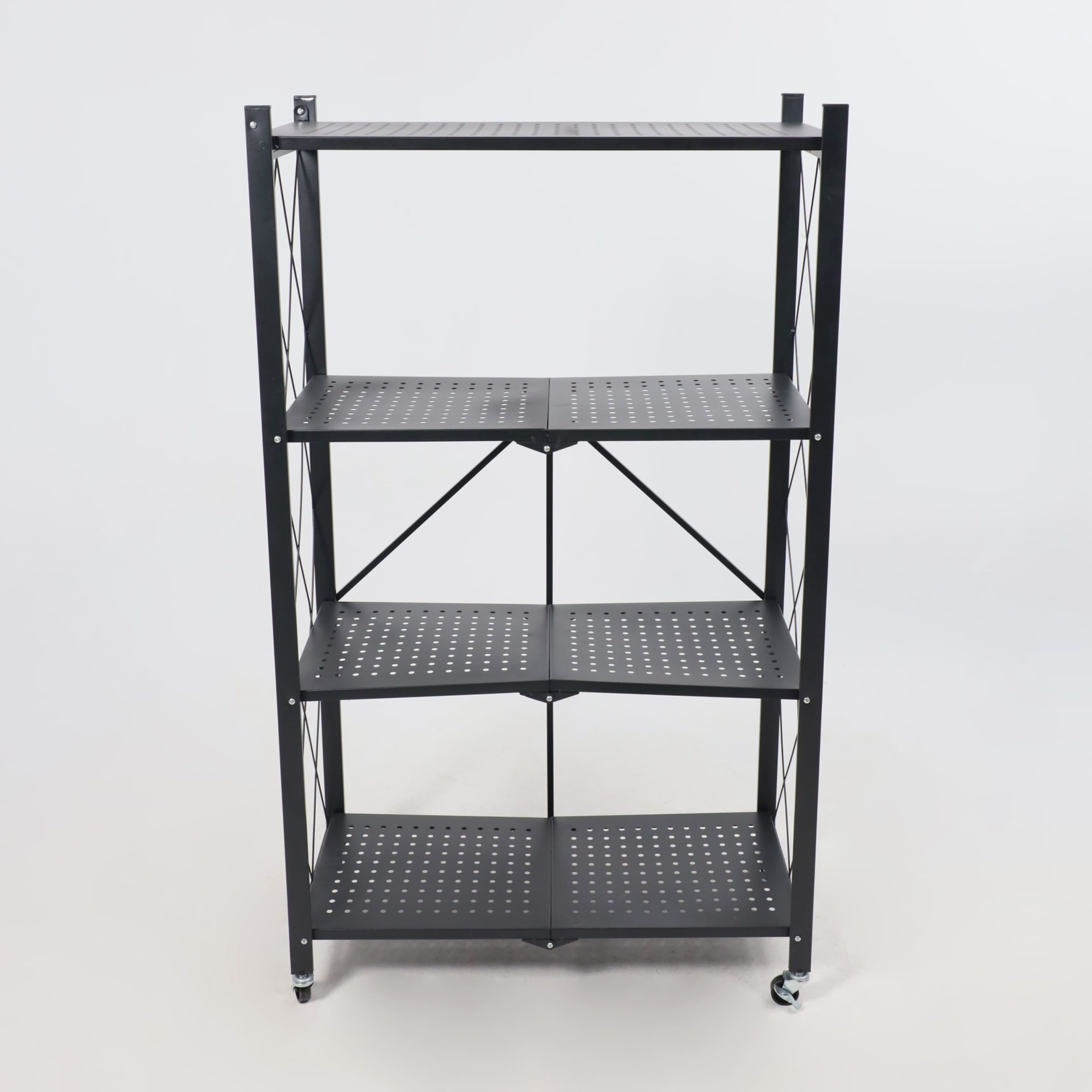 Стеллаж INFINITY, 700*340*1230мм, черный