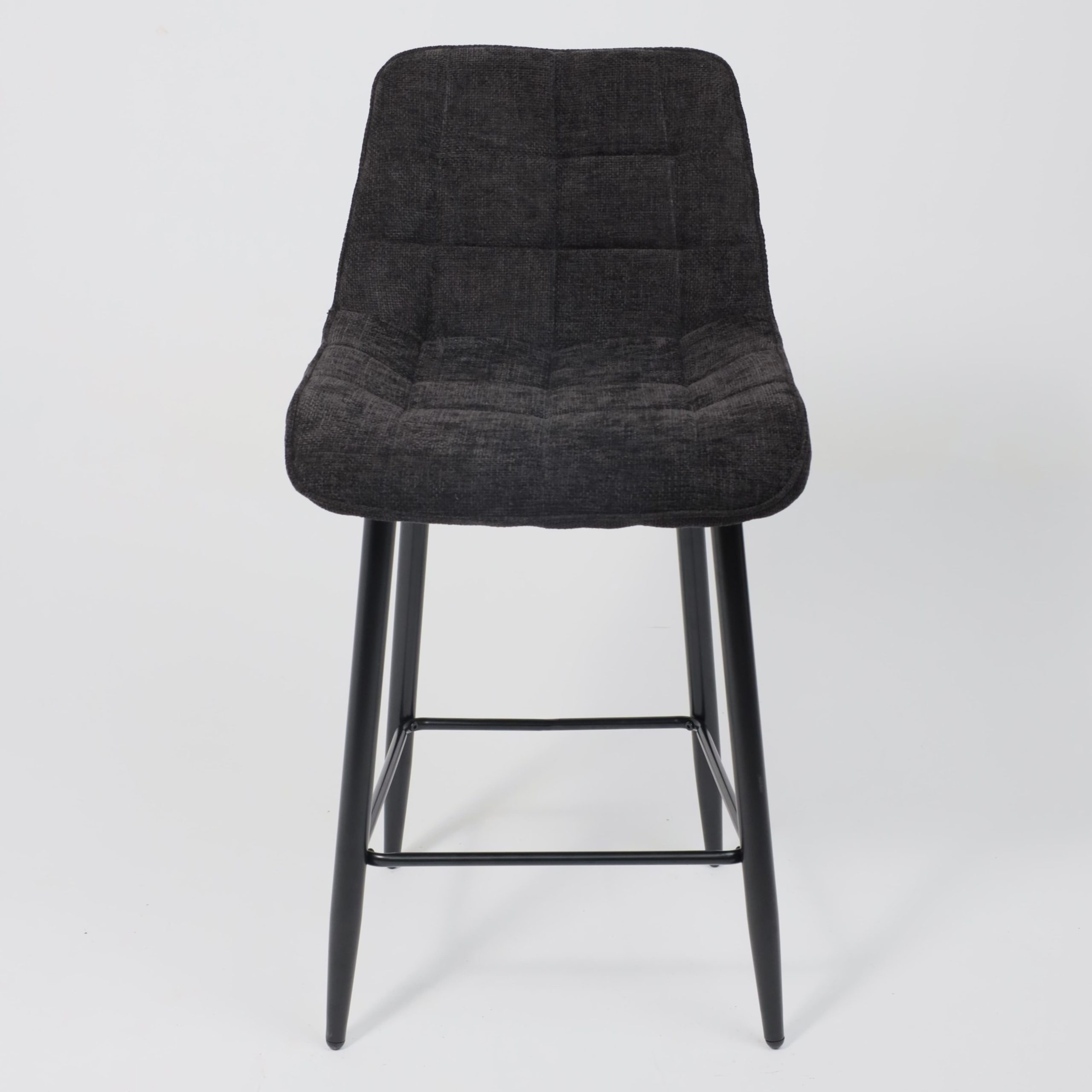 Стул BARON, барный, черный микровелюр CD2302-29/черный