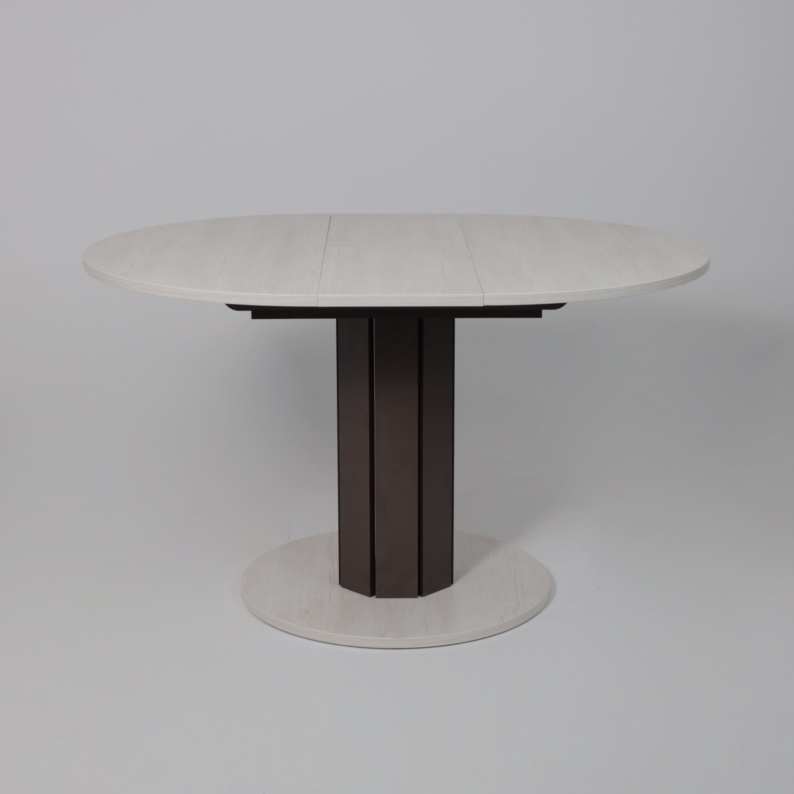 Стол раздвижной на опоре ONTARIO,1000(1300)*760*1000, (сосна каньон/коричневый)