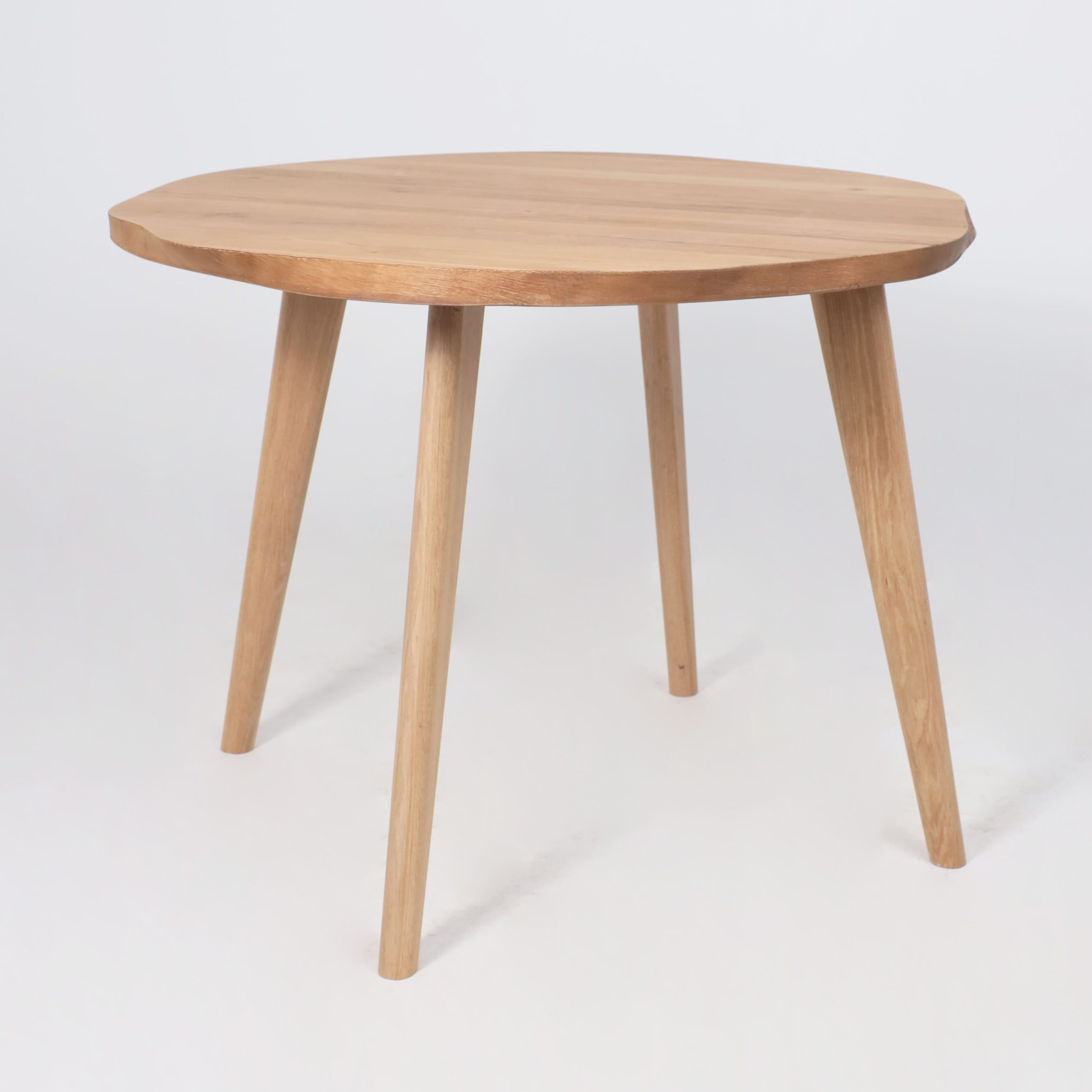 Стол НЕМО, d100*75 дуб натуральный/дуб натуральный (ПР-4 DSW (Т37) (03) КС-60 массив)