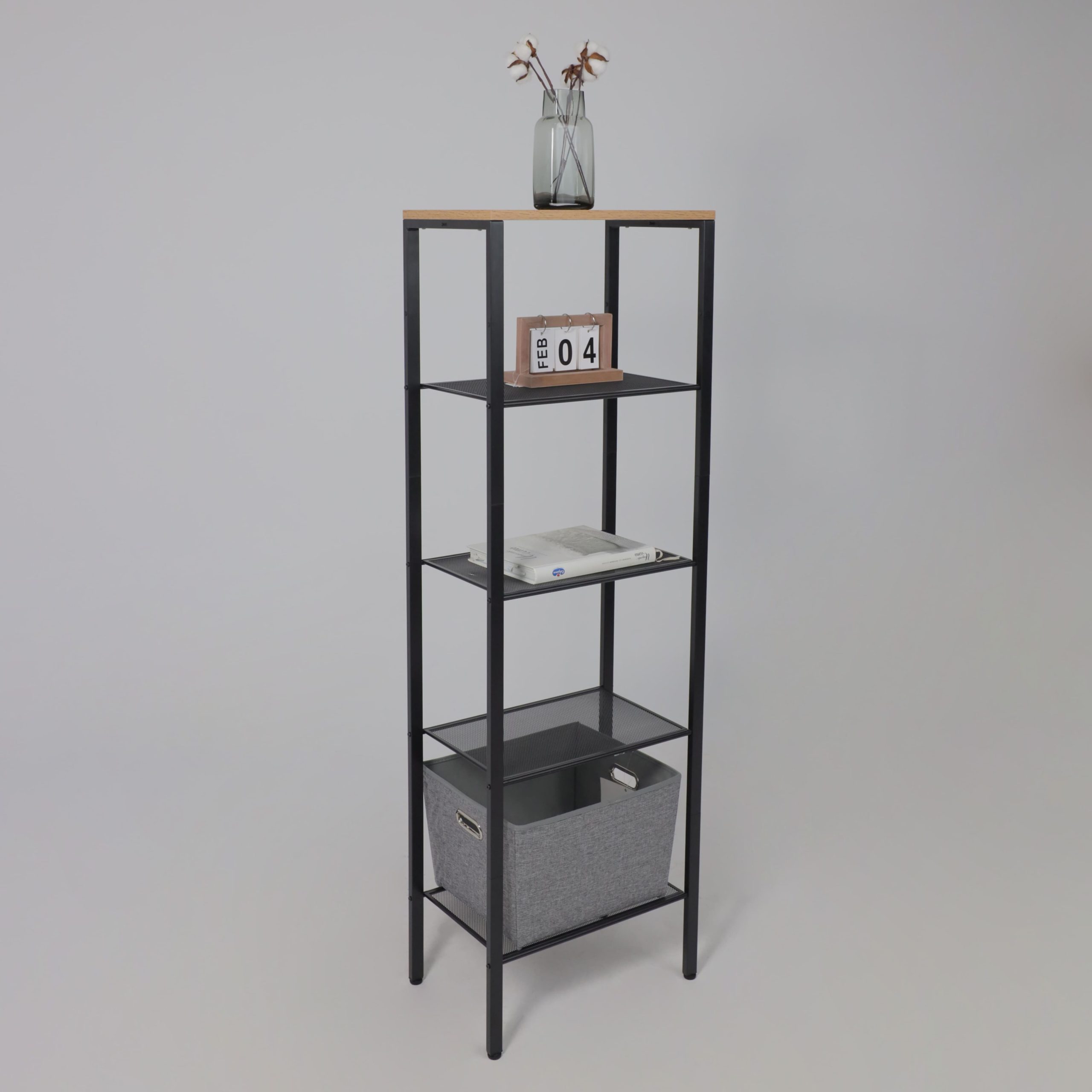 Стеллаж ТОРОНТО 15, черный