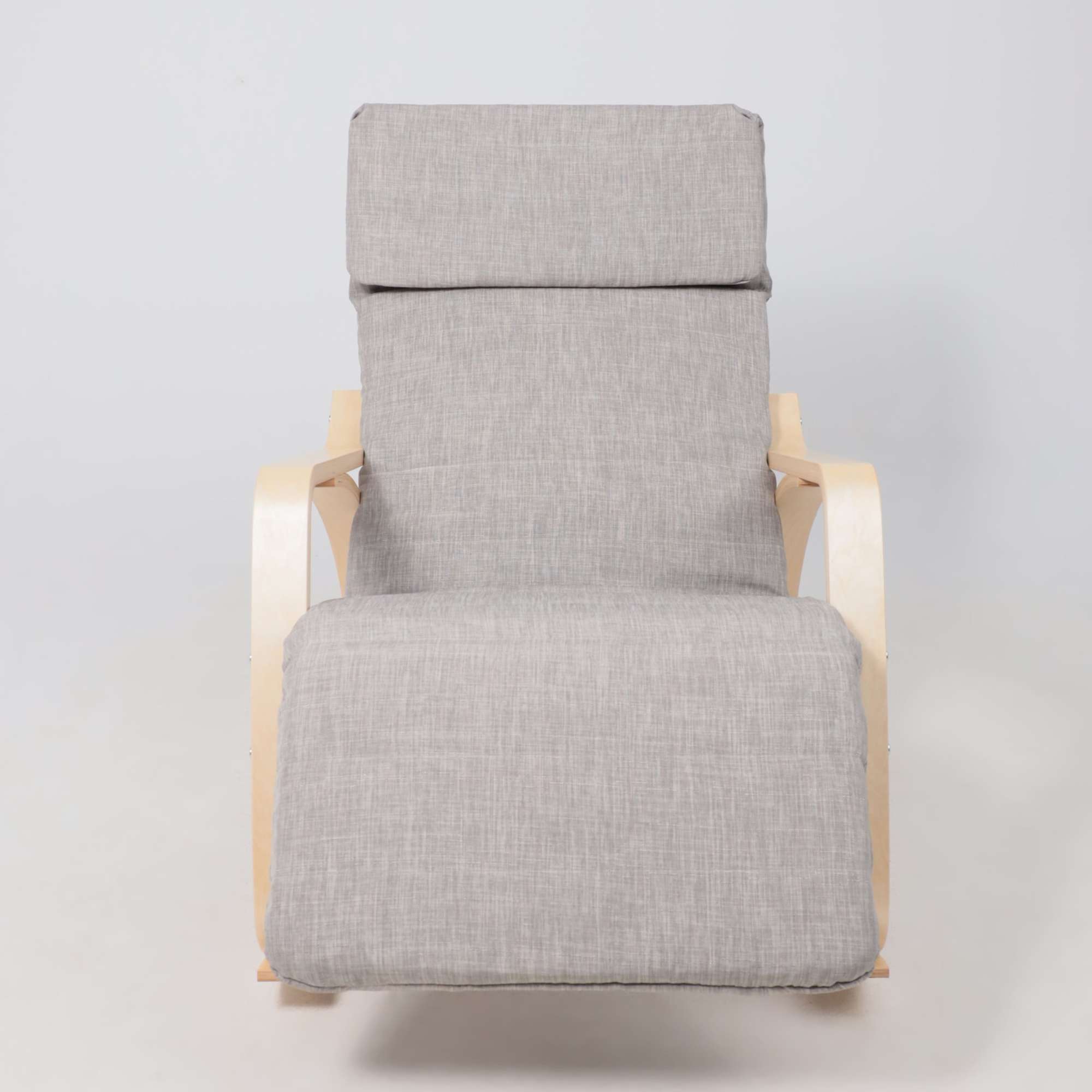 Кресло-качалка SMART, ткань, серый Gray-L