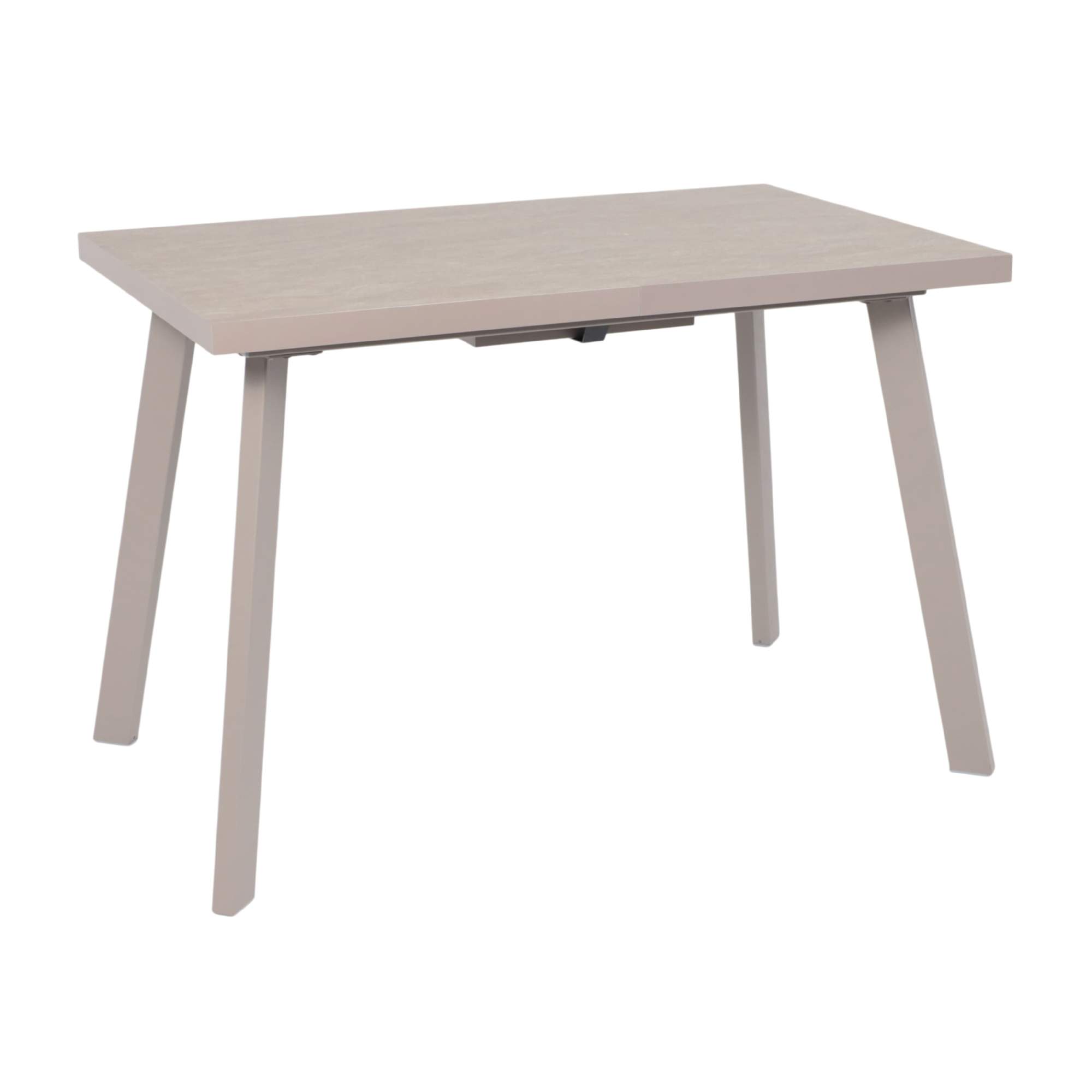 Стол BORG-110, раздвижной 110(142)х70, Бежевый камень-HPL/Капучино