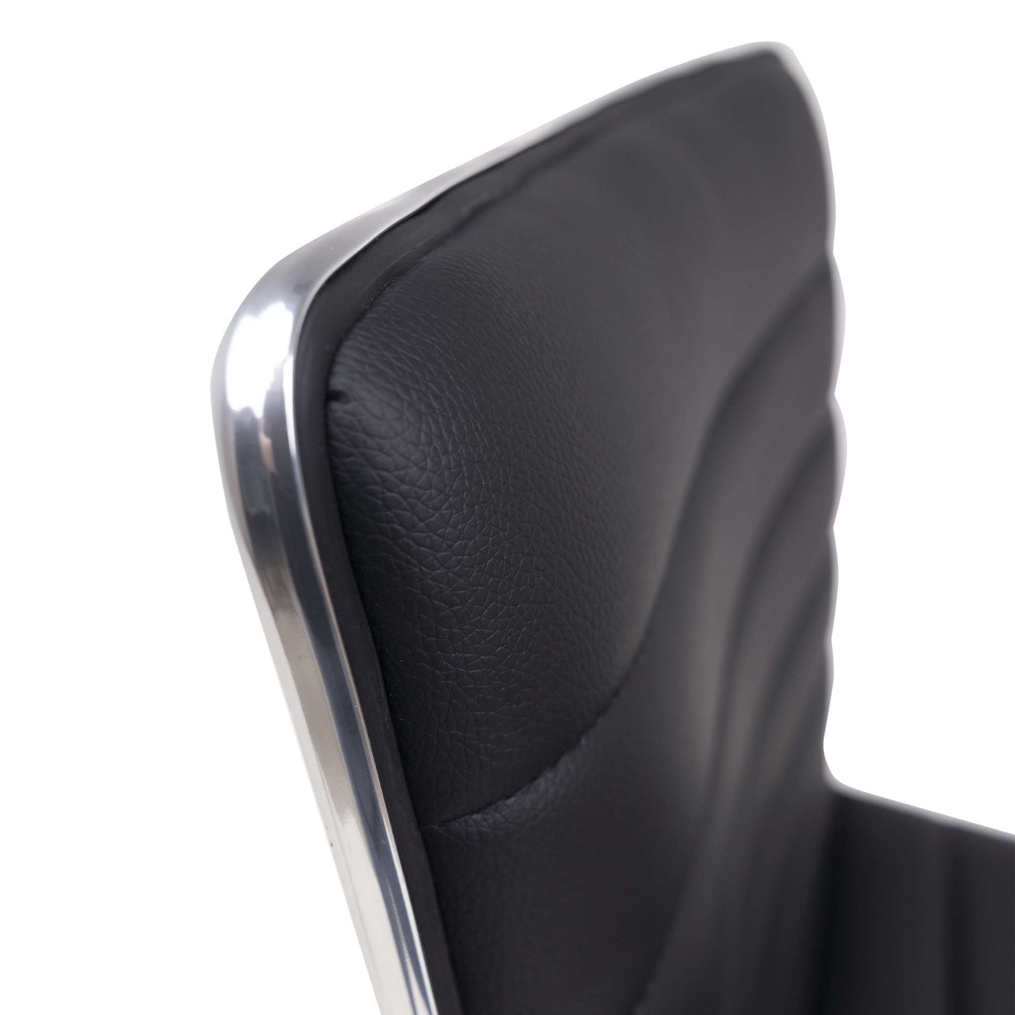 Стул барный DARSY, экокожа, черный/хром