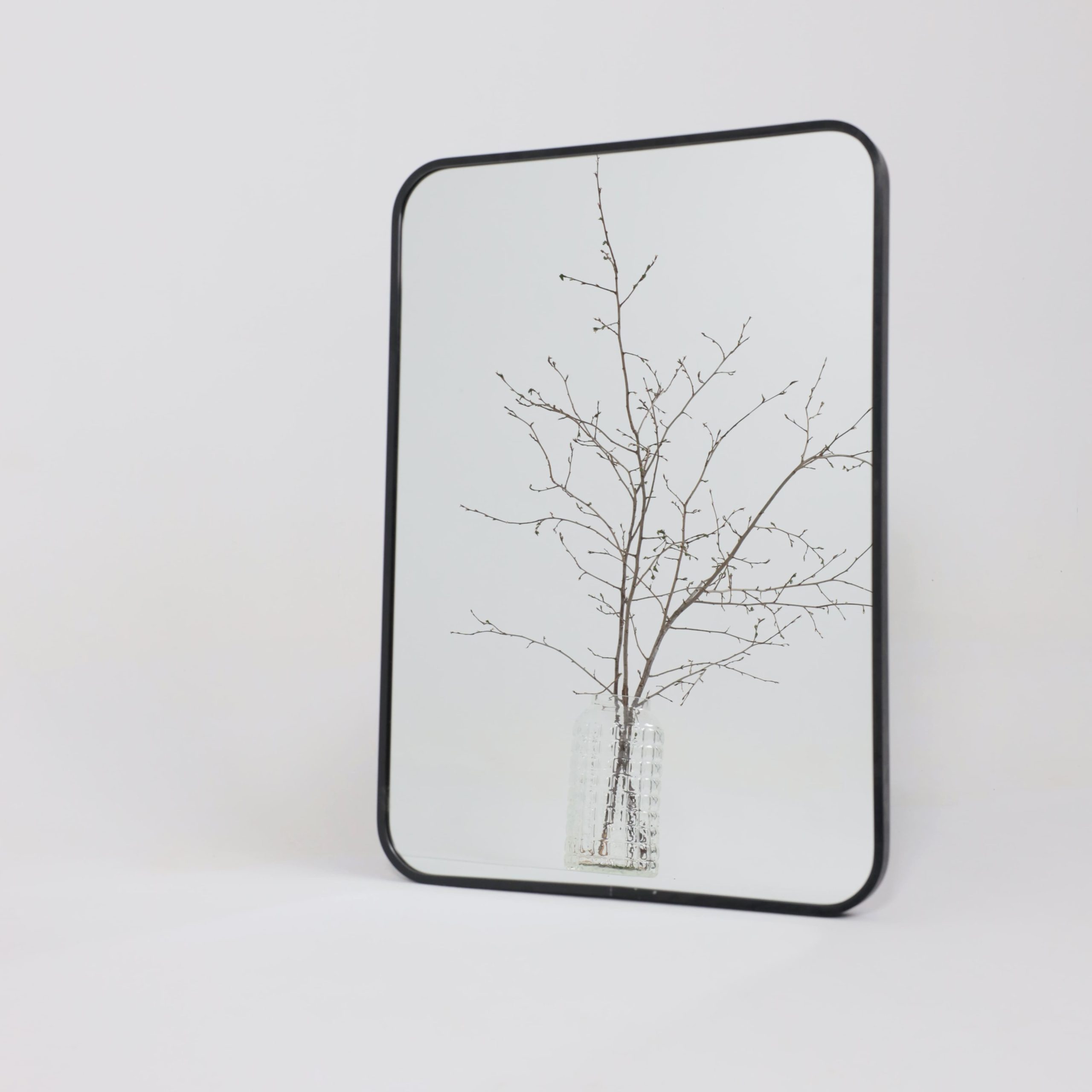 Зеркало подвесное GLAM,500*700, черный