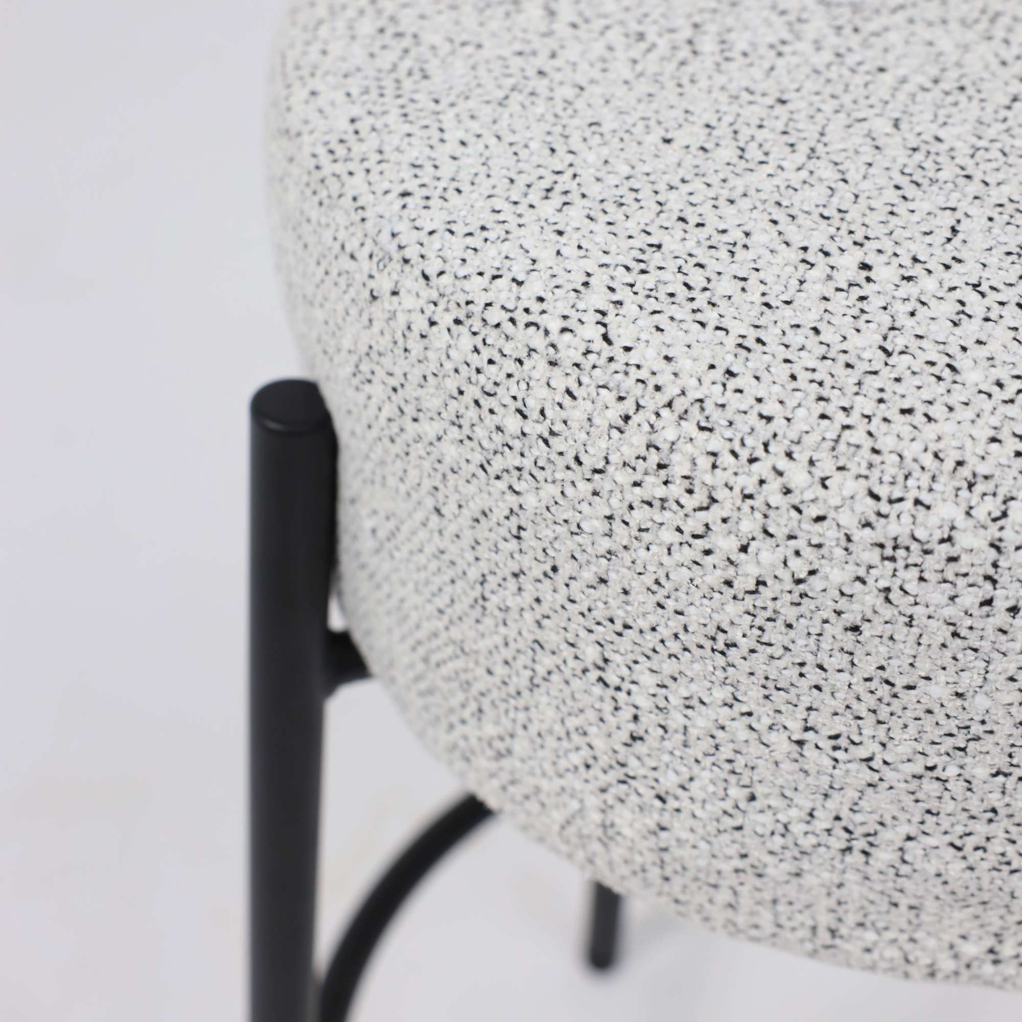 Стул барный BOB, серый лен AJ3013-1/черный