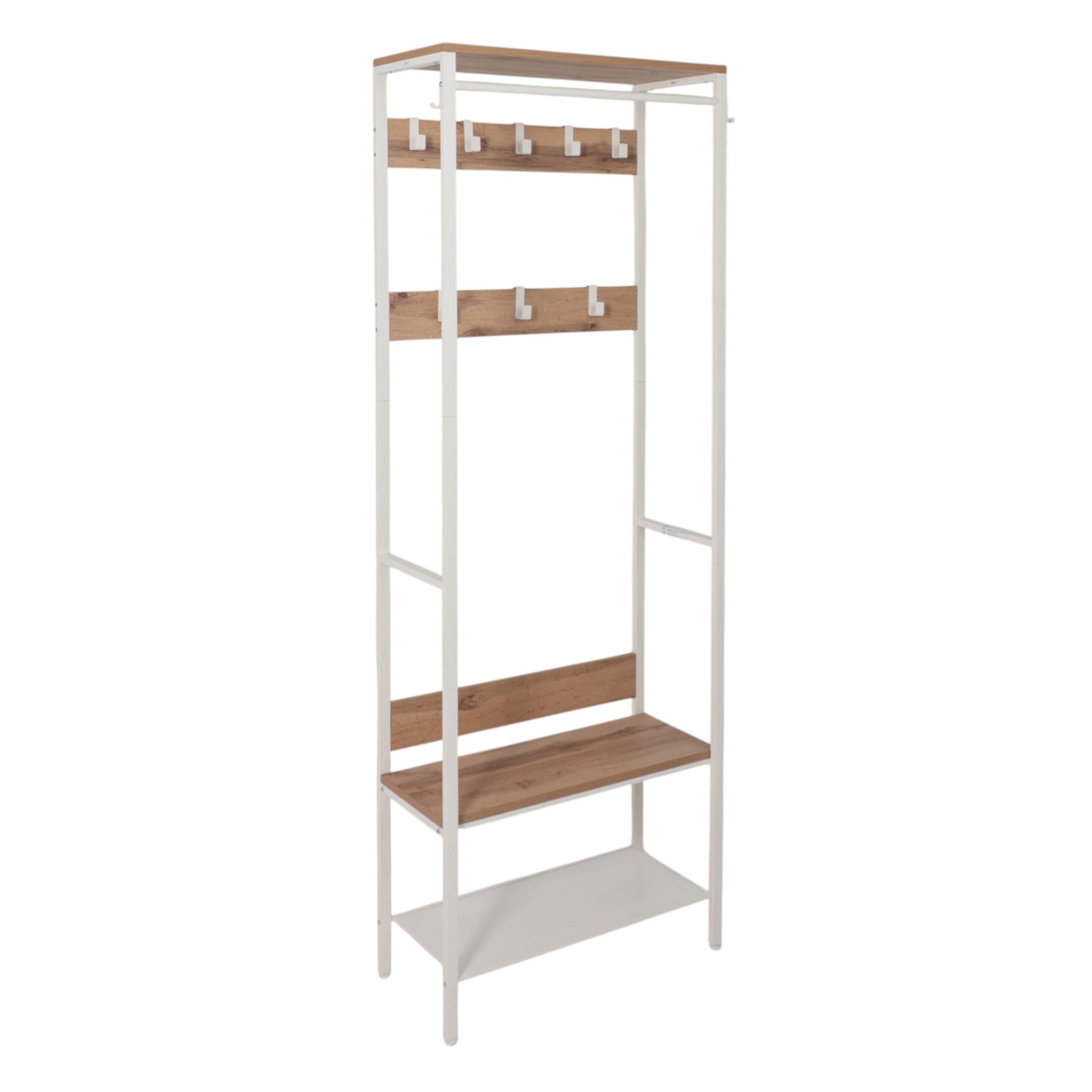 Вешалка гардеробная ТОРОНТО 23Л, (белый)