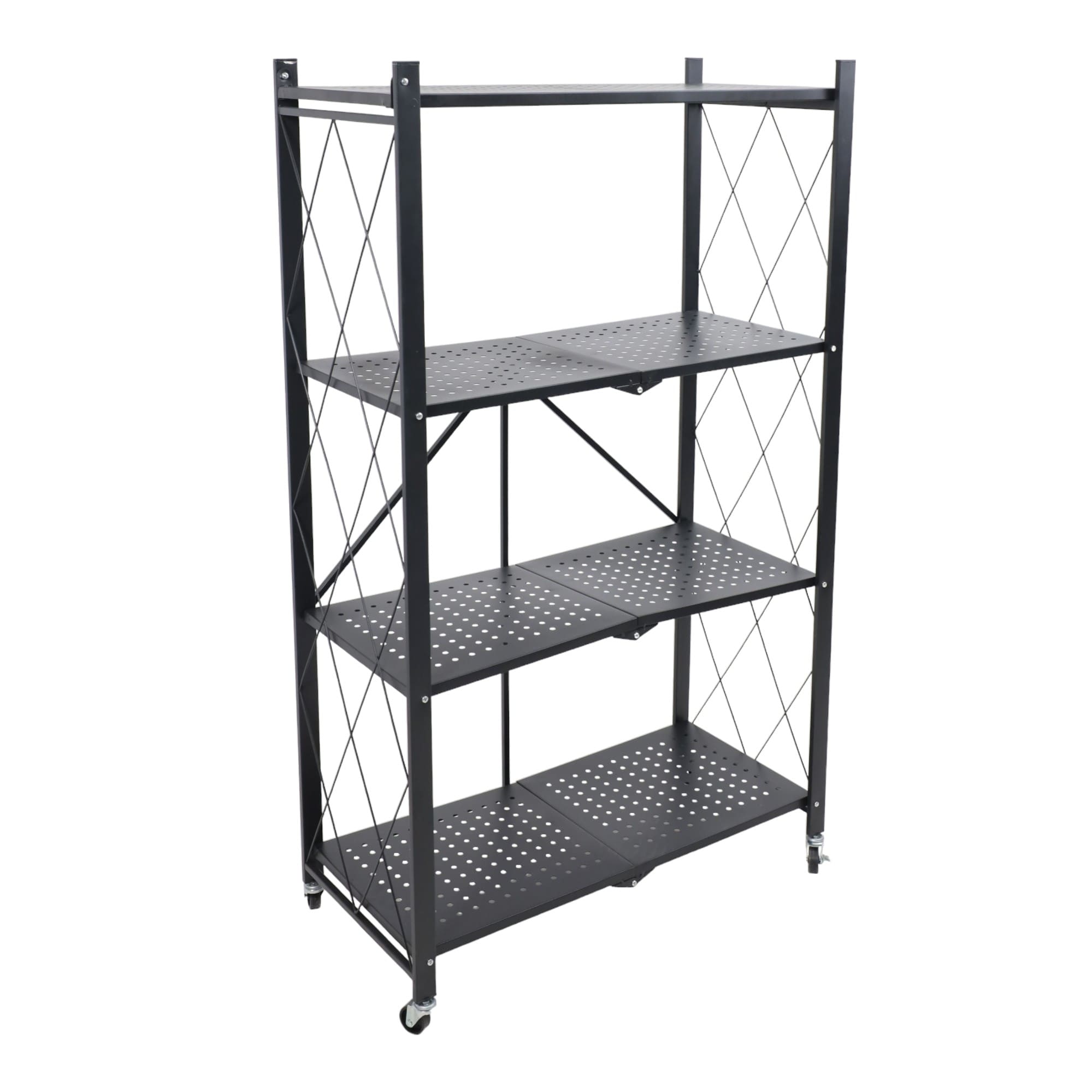 Стеллаж INFINITY, 700*340*1230мм, черный