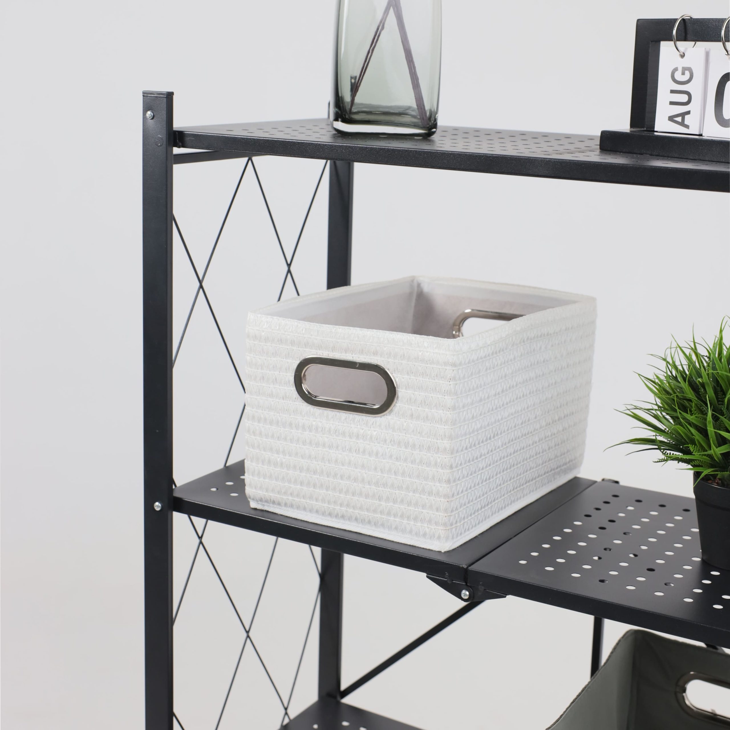 Стеллаж INFINITY, 700*340*1230мм, черный