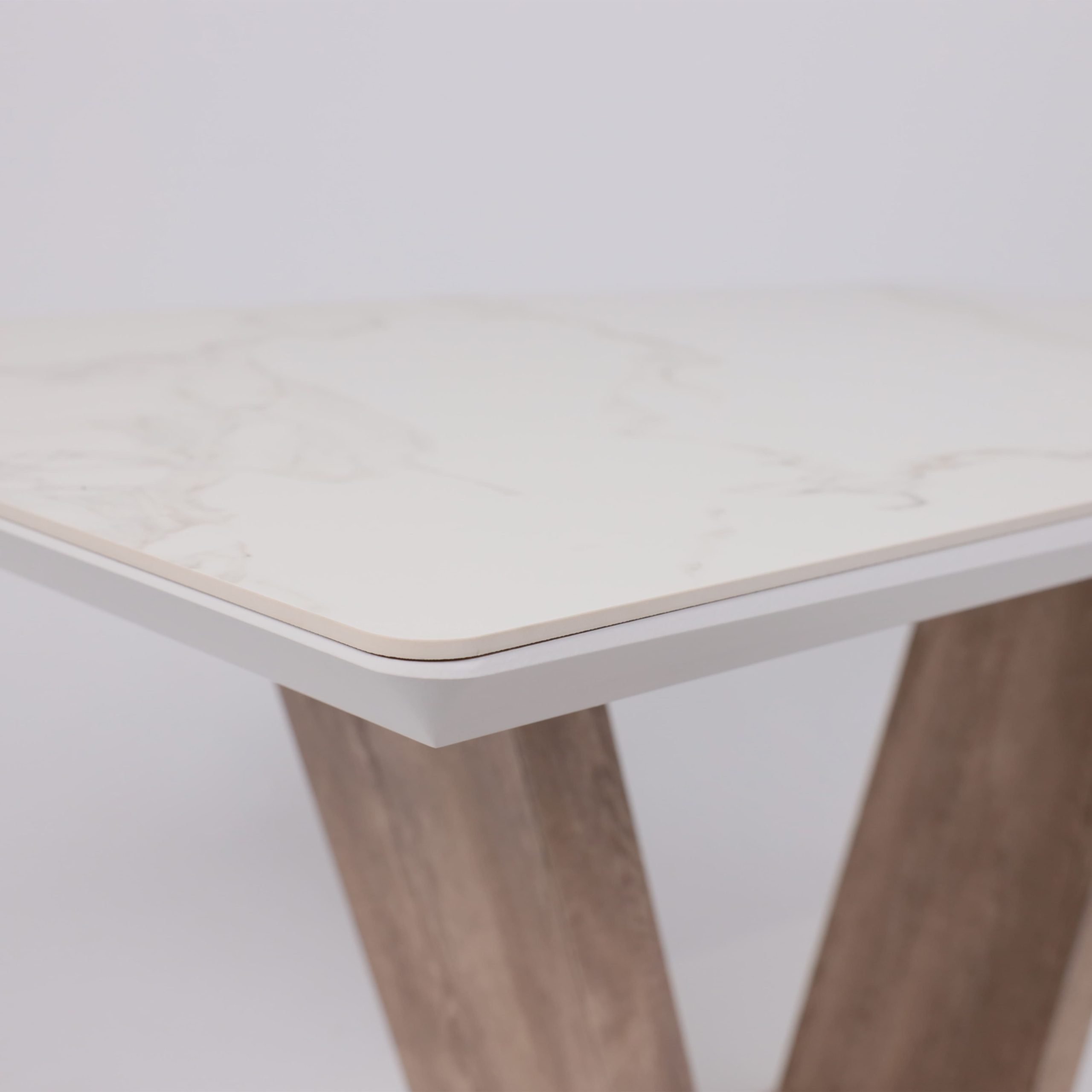 Стол ТОРОНТО, керамика 0 кат. 1400(1715)*800, Камень белый Greys white/Ель умбра