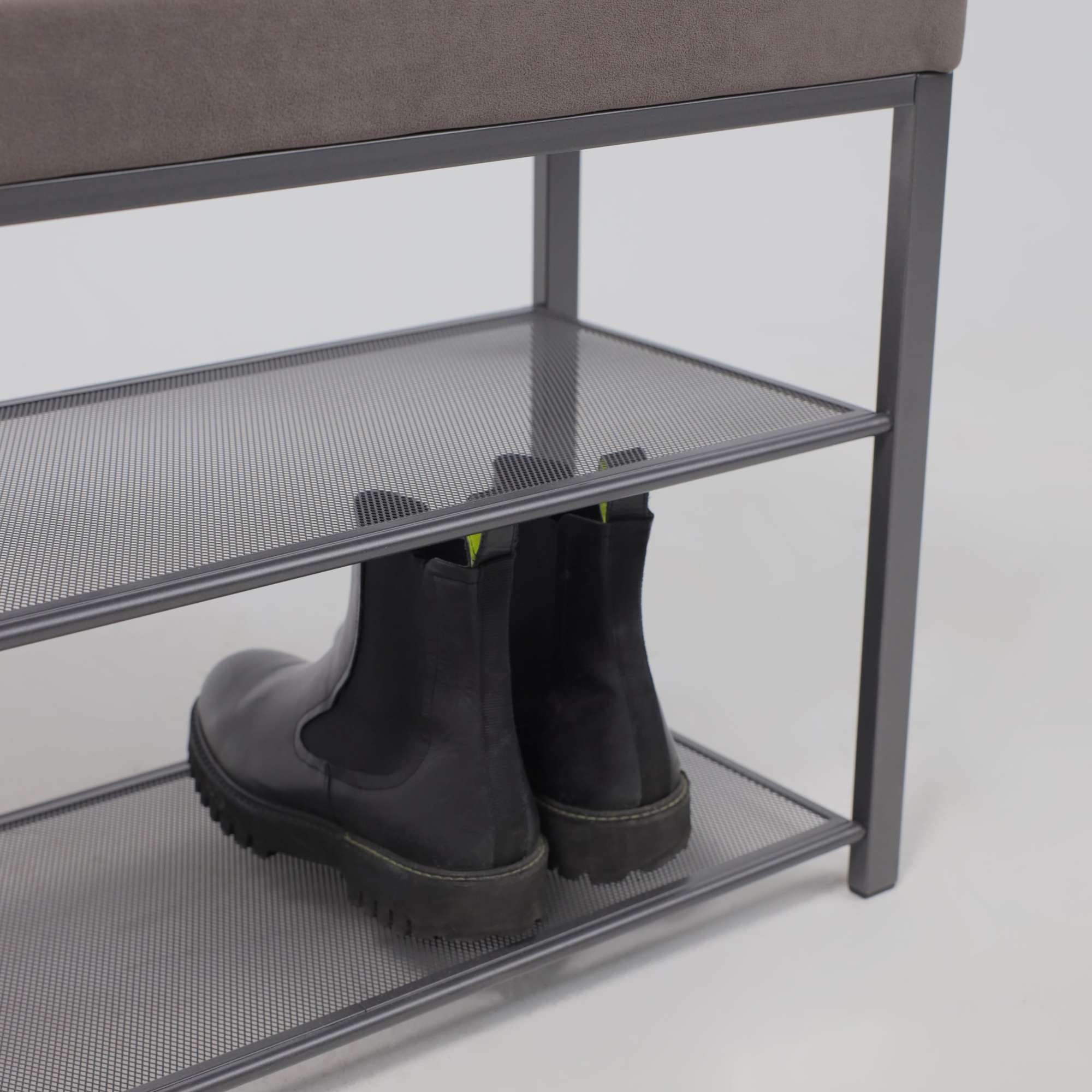 Банкетка ТОРОНТО 23S, серый/графит