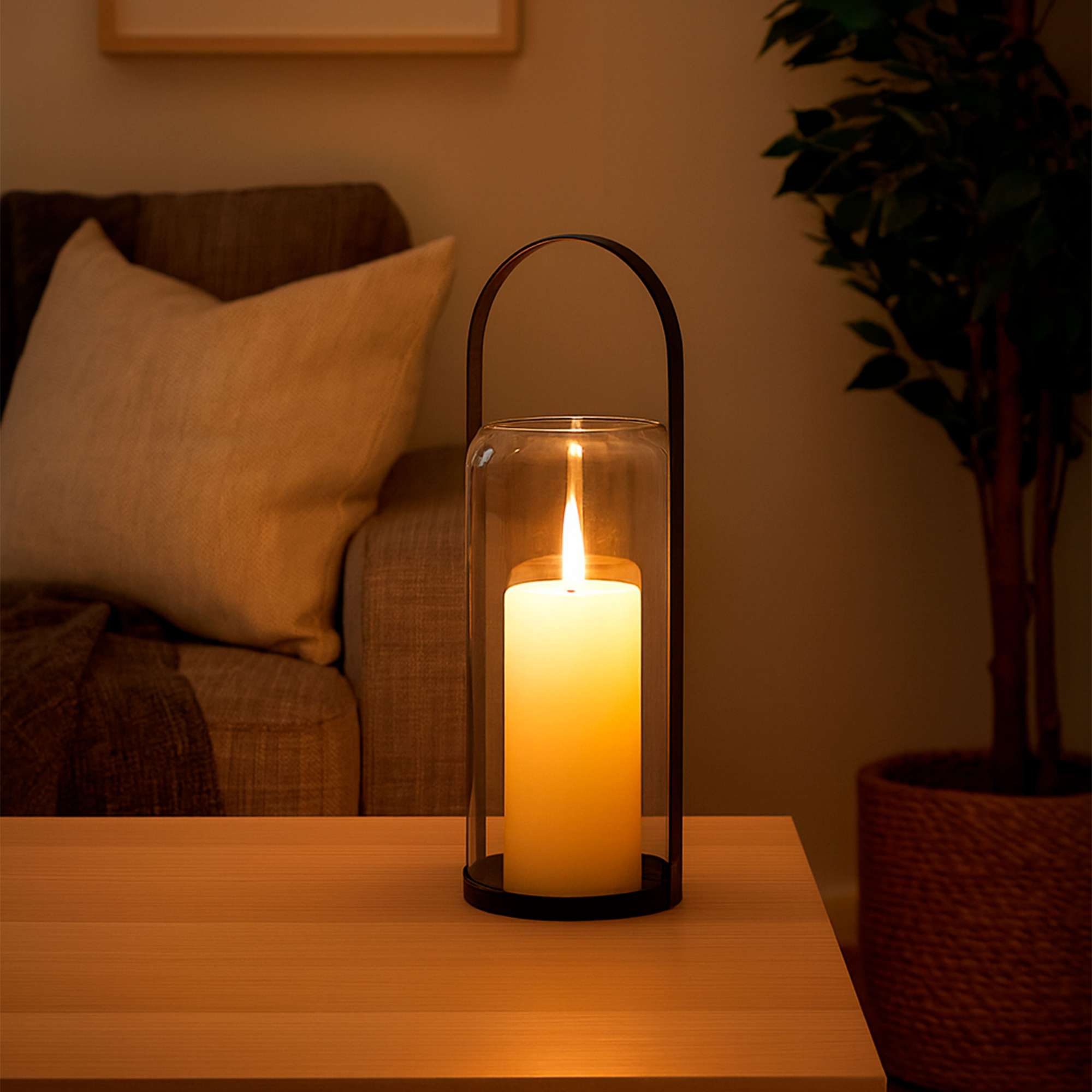 Статуэтка-подсвечник LUMOS 2, d13*35cm