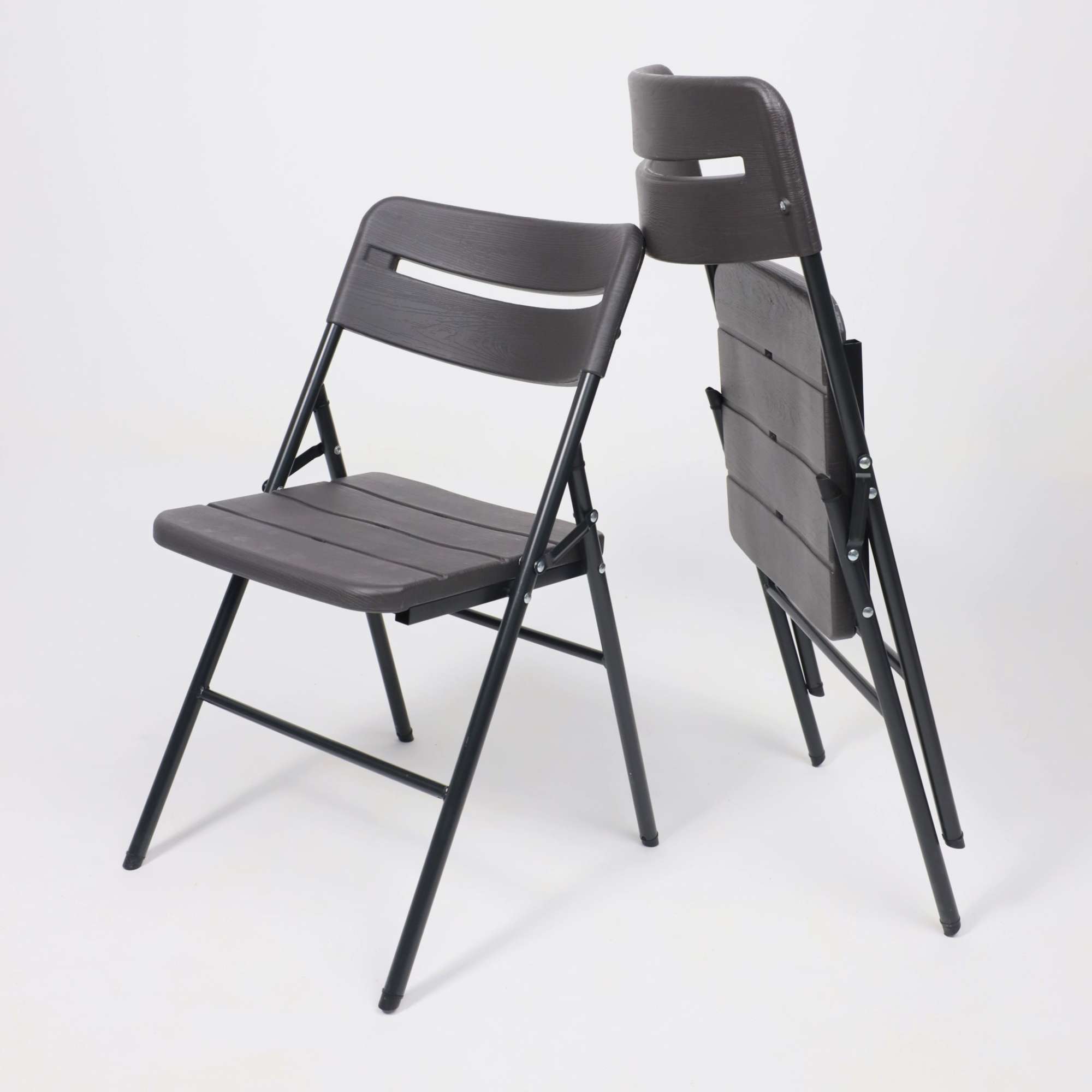 Стул складной 45*49*78, темно-серый