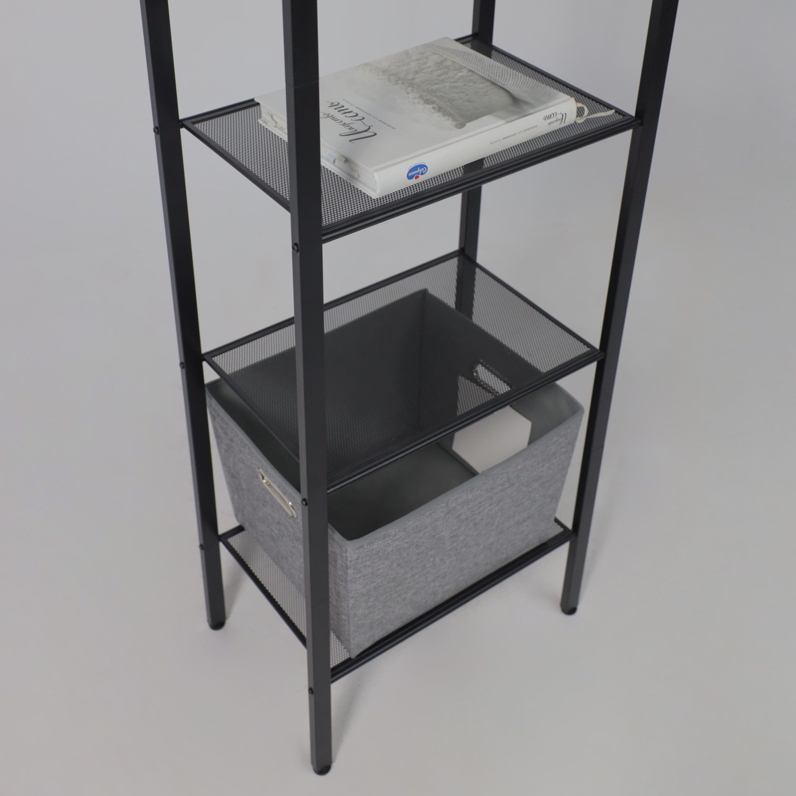 Стеллаж ТОРОНТО 15, черный