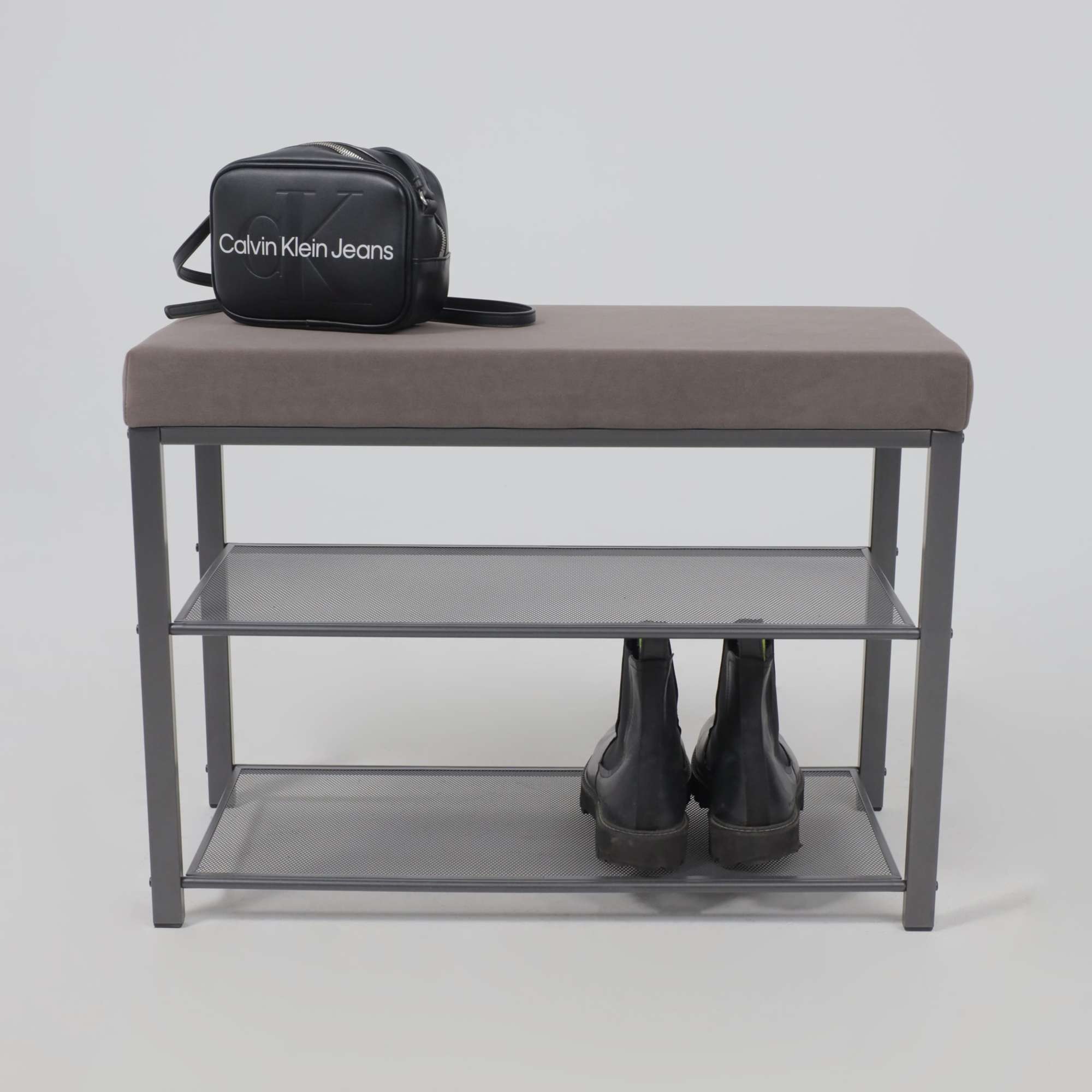 Банкетка ТОРОНТО 23S, серый/графит