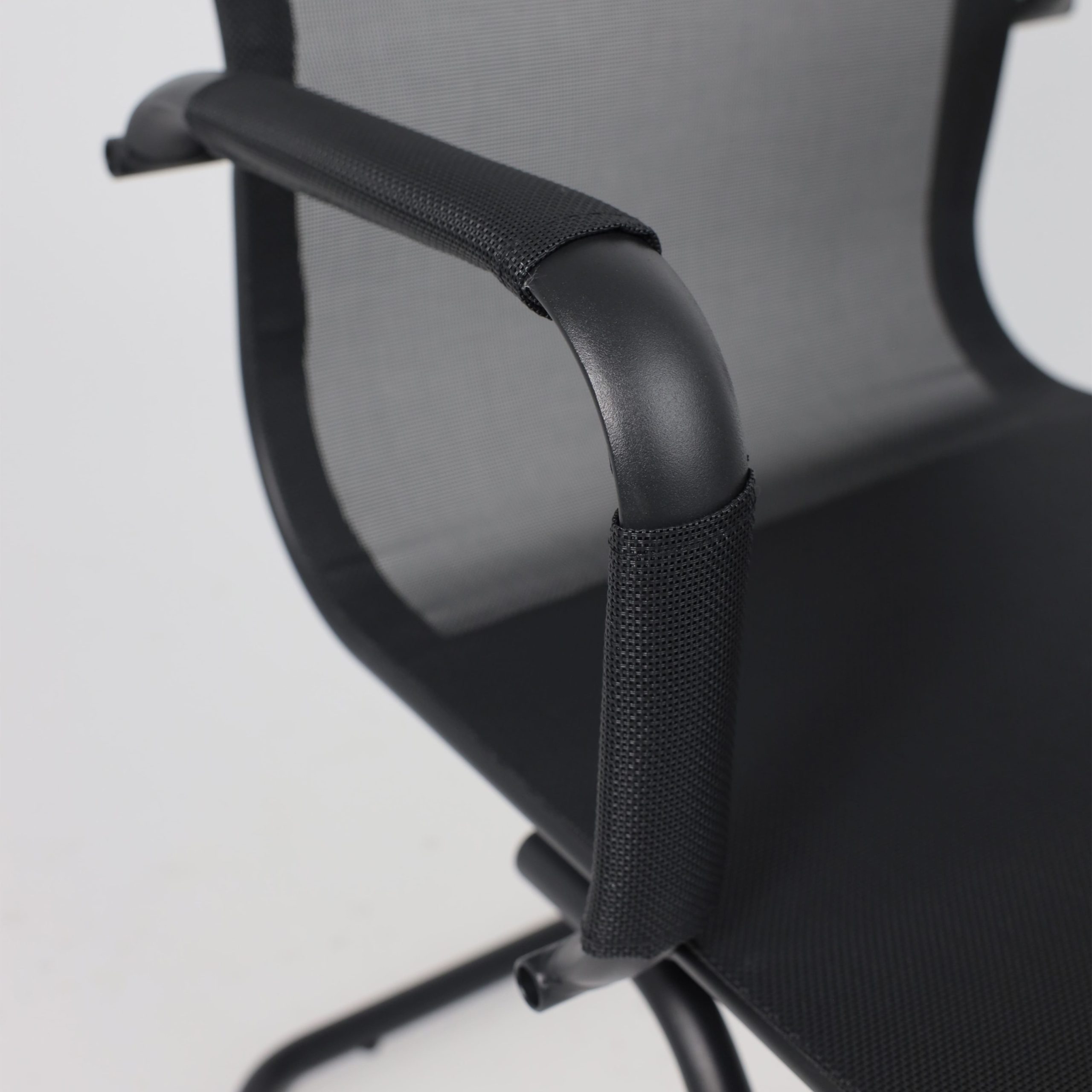 Стул ALIOT, Black, сетка-чёрная