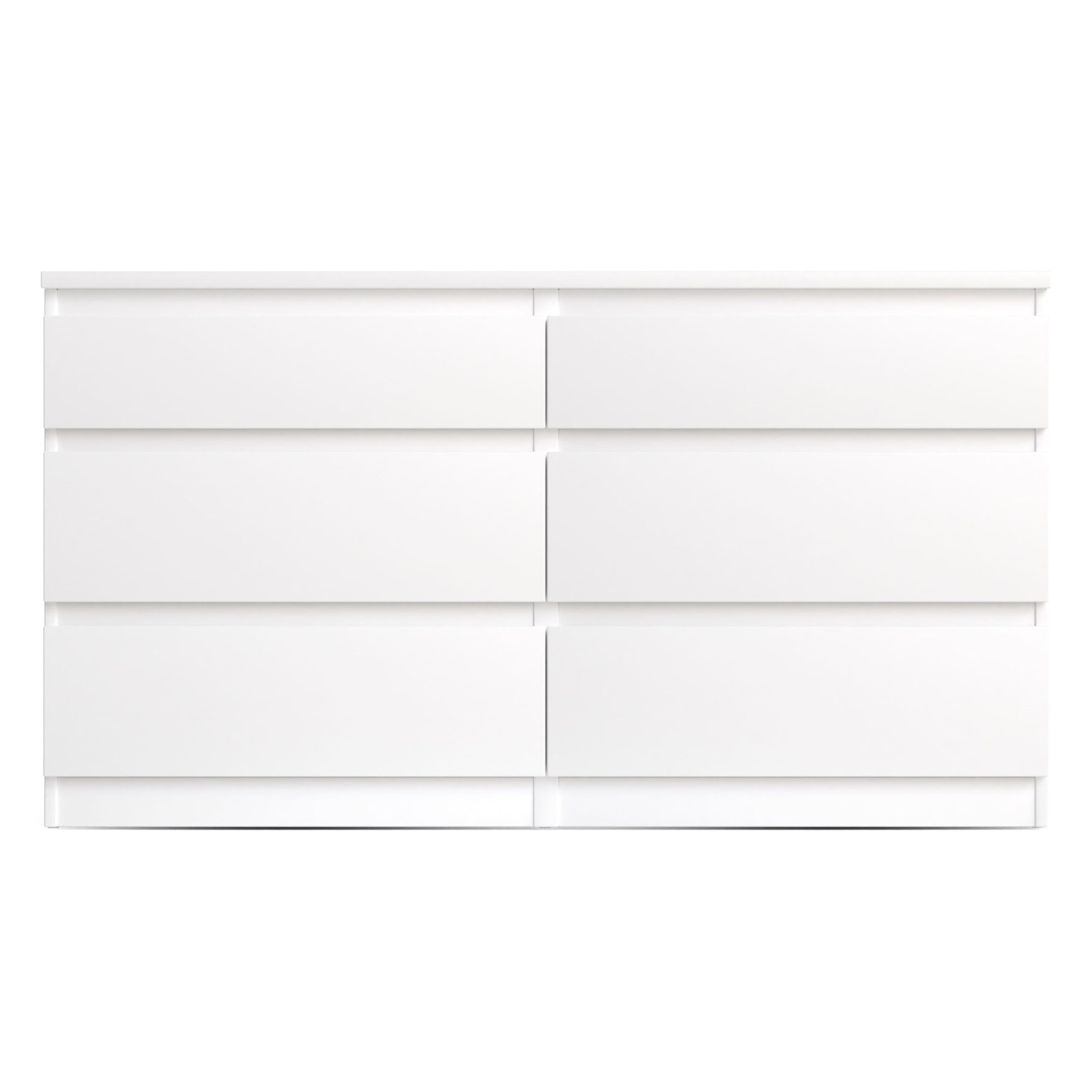 Комод КАСТОР 6 ящиков, белый (2.03.02.080.1 RU)