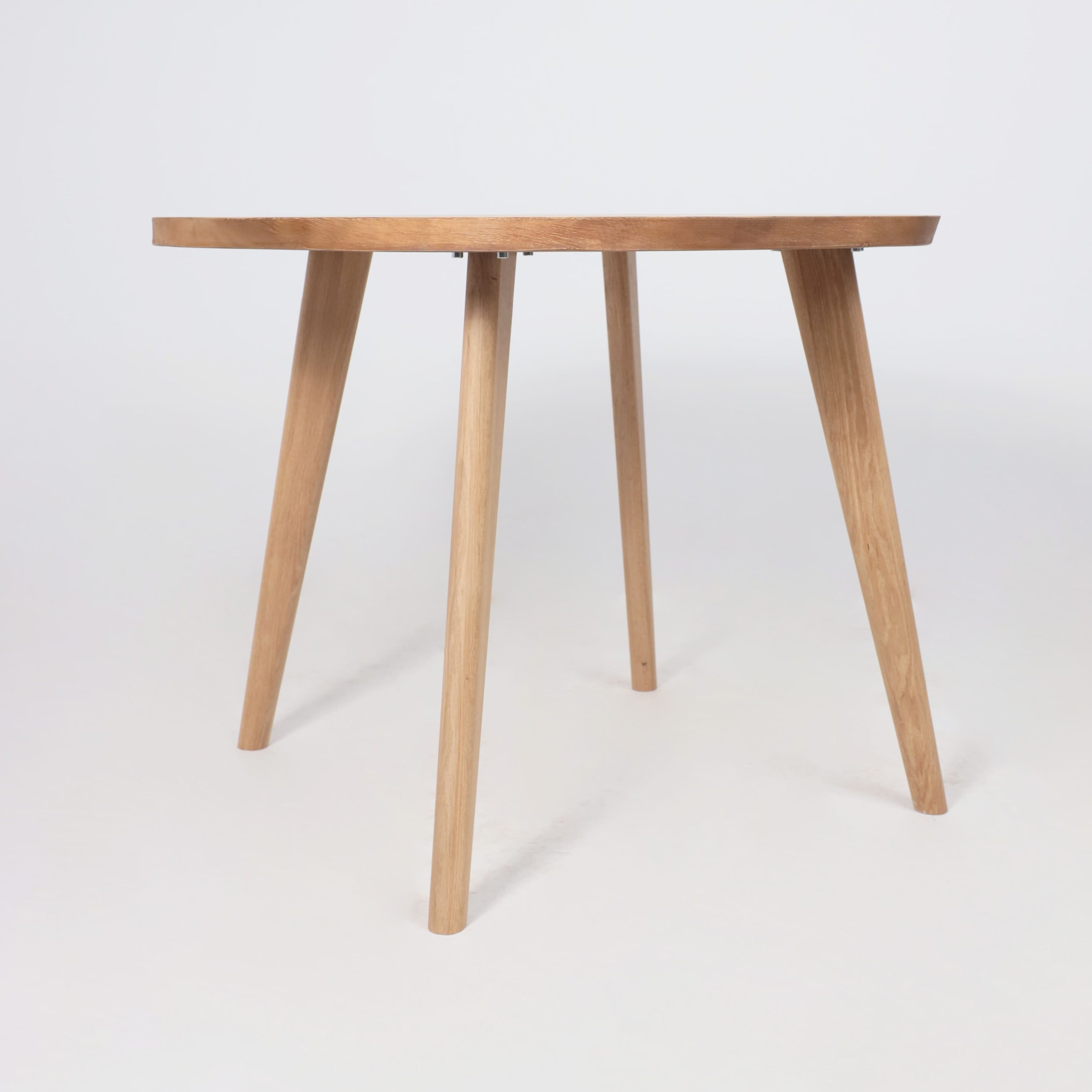 Стол НЕМО, d100*75 дуб натуральный/дуб натуральный (ПР-4 DSW (Т37) (03) КС-60 массив)