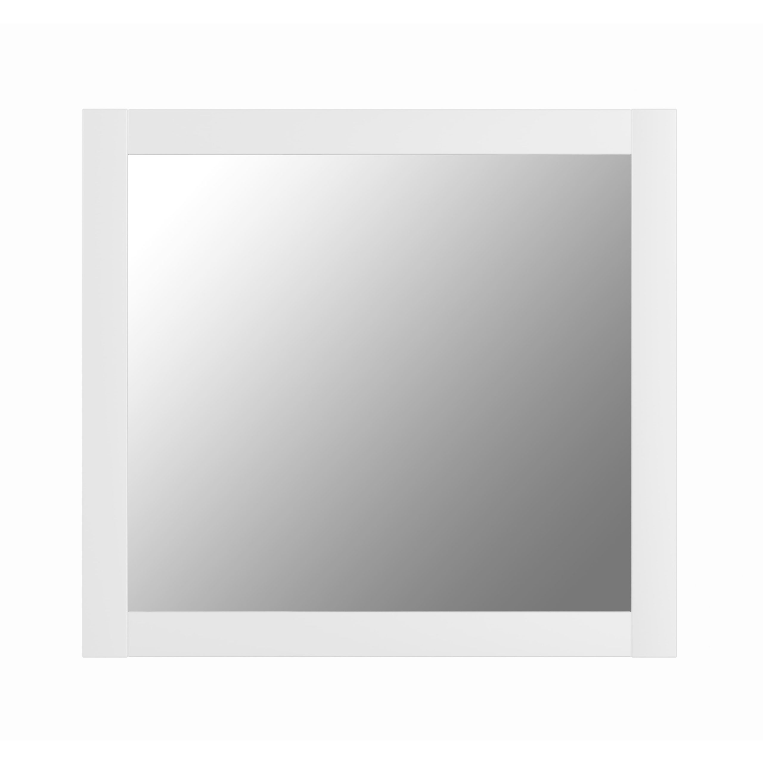 Зеркало навесное СИРИУС 78*78, белое (2.02.12.280.1 RU)