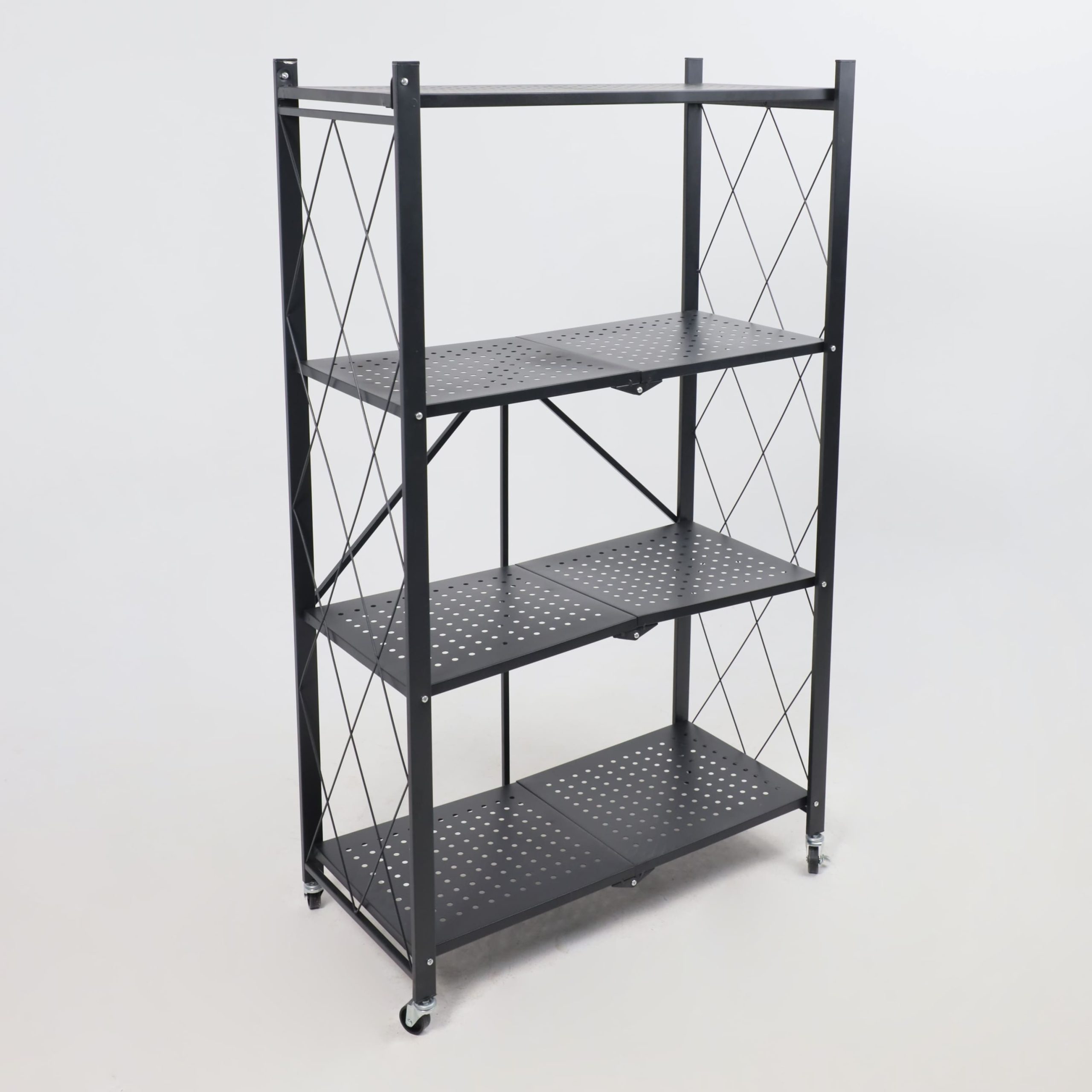 Стеллаж INFINITY, 700*340*1230мм, черный