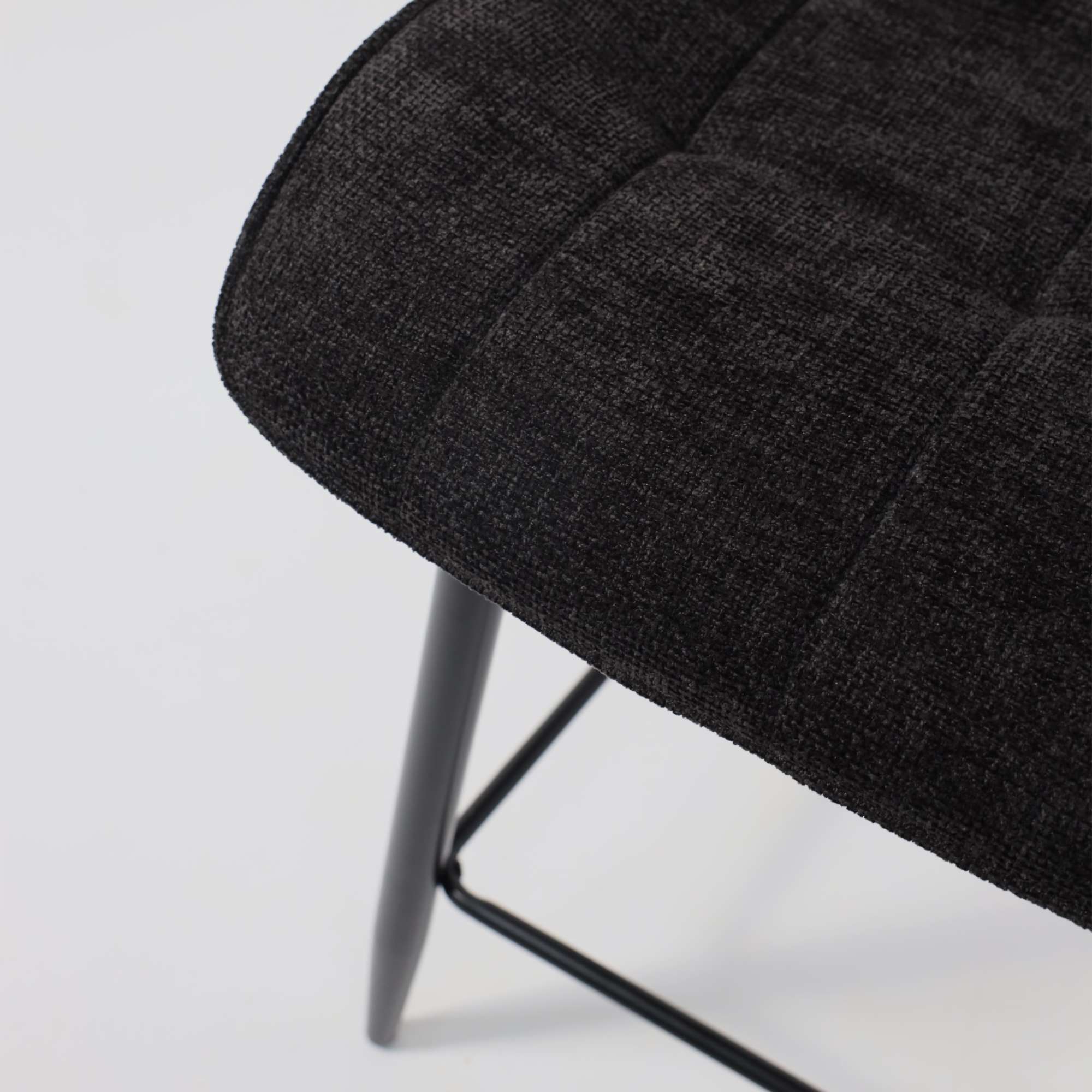 Стул BARON, барный, черный микровелюр CD2302-29/черный