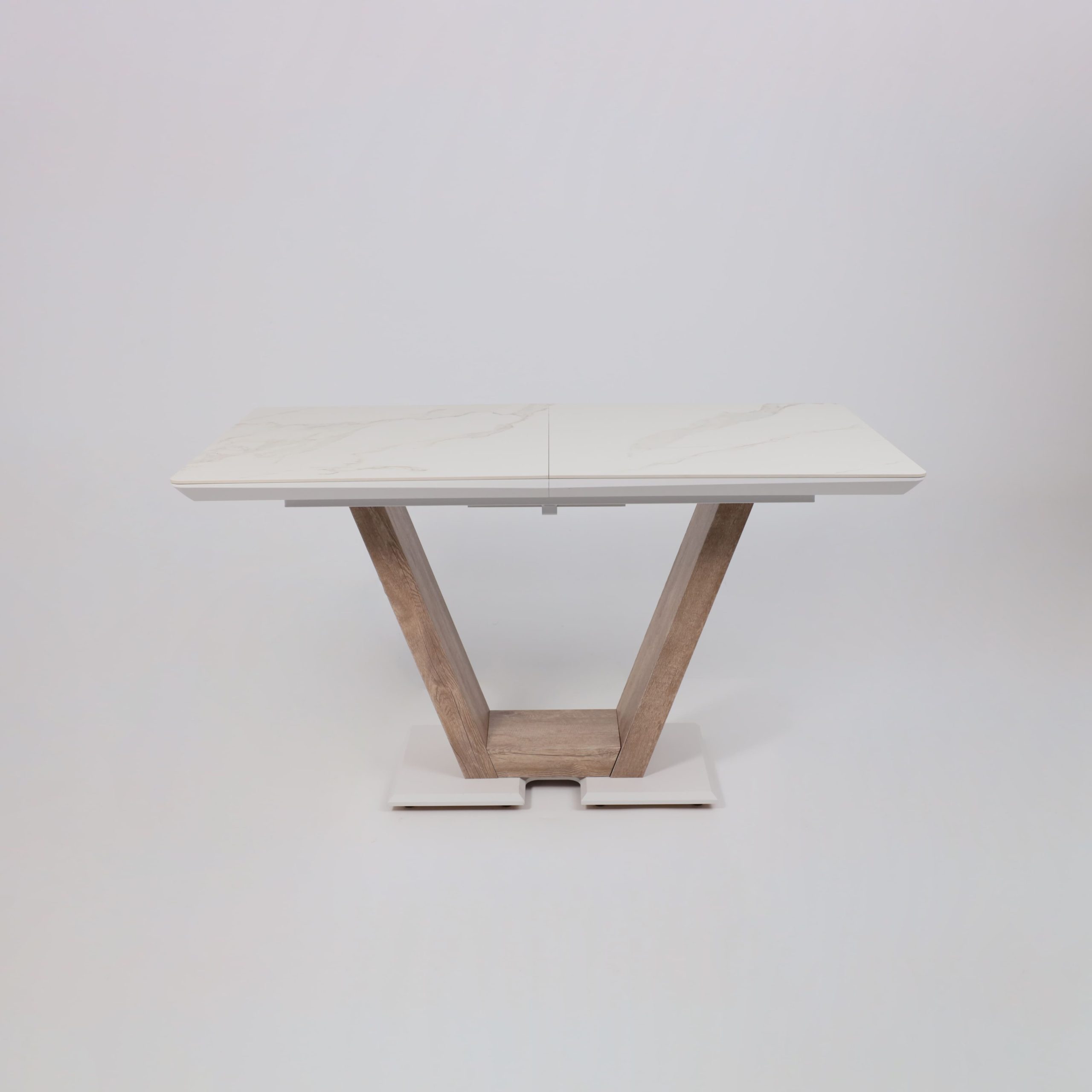 Стол ТОРОНТО, керамика 0 кат. 1400(1715)*800, Камень белый Greys white/Ель умбра