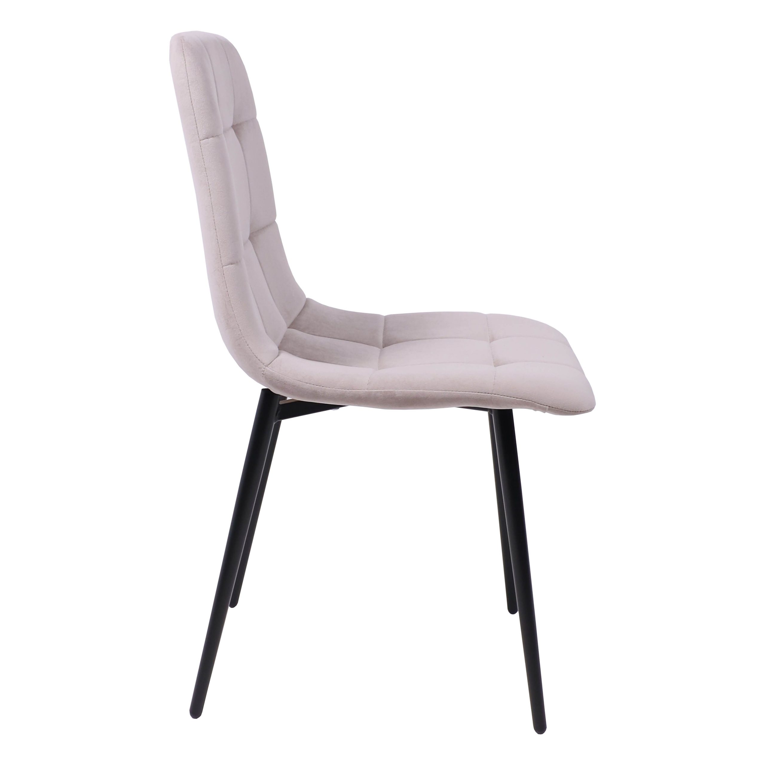 Стул AV 406-N, бежевый бархат Confetti smoke/черный