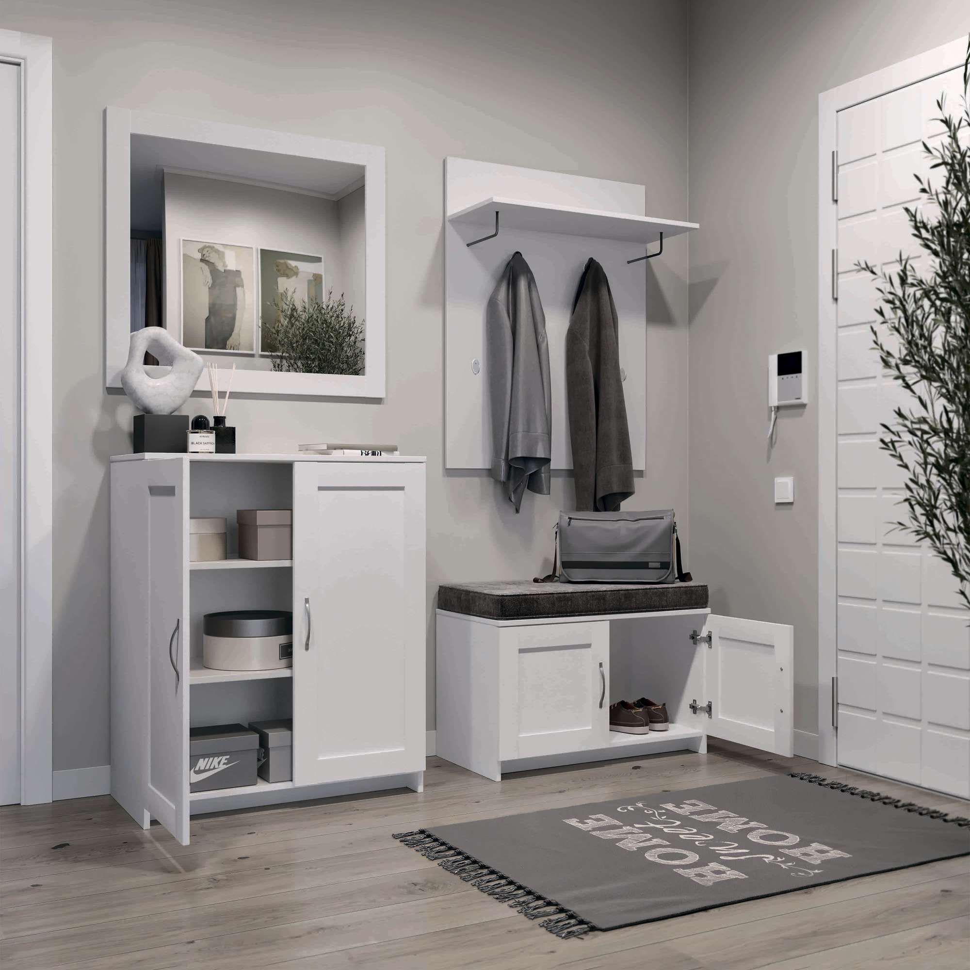 Вешалка СИРИУС 78*100, белая (2.02.11.260.1 RU)