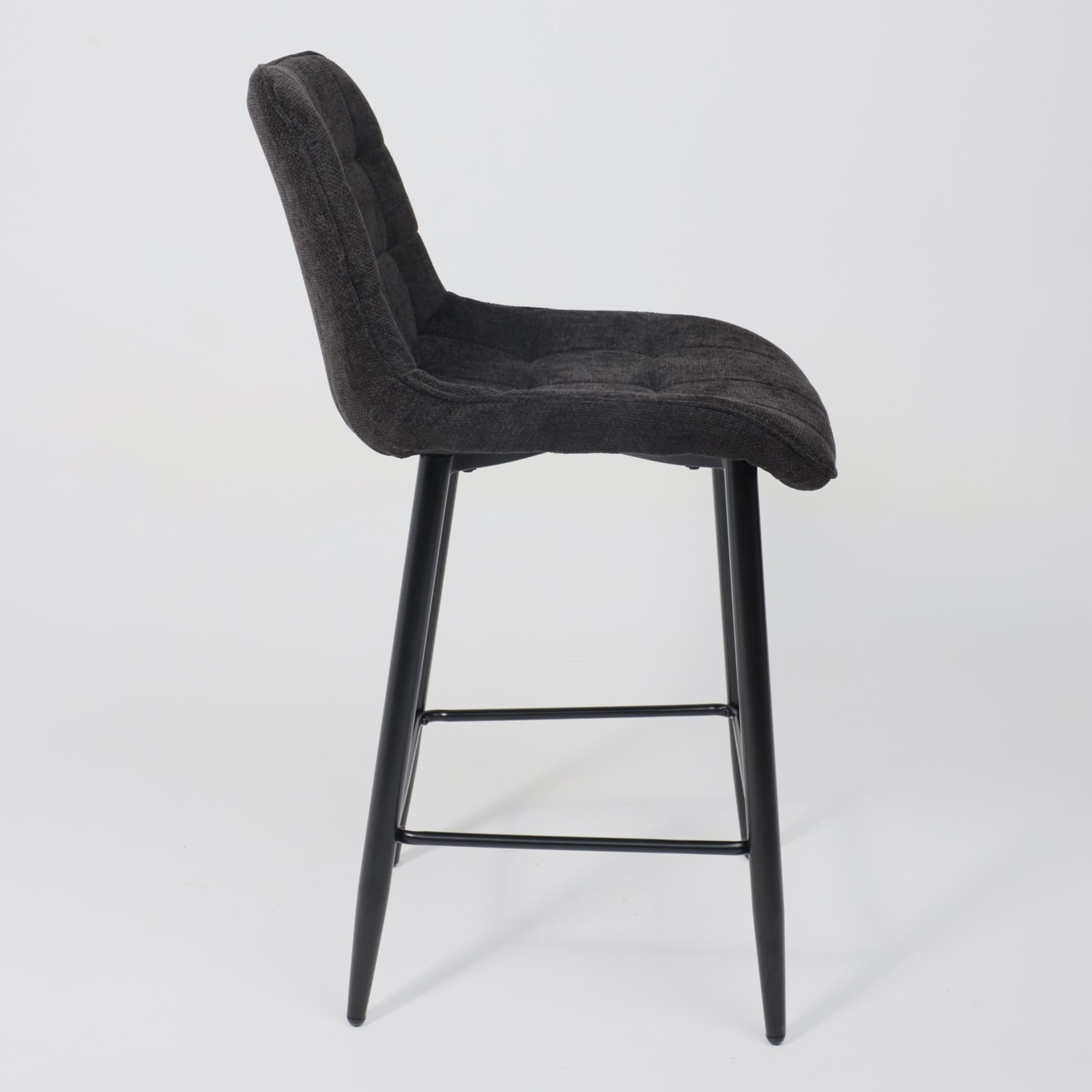 Стул BARON, барный, черный микровелюр CD2302-29/черный