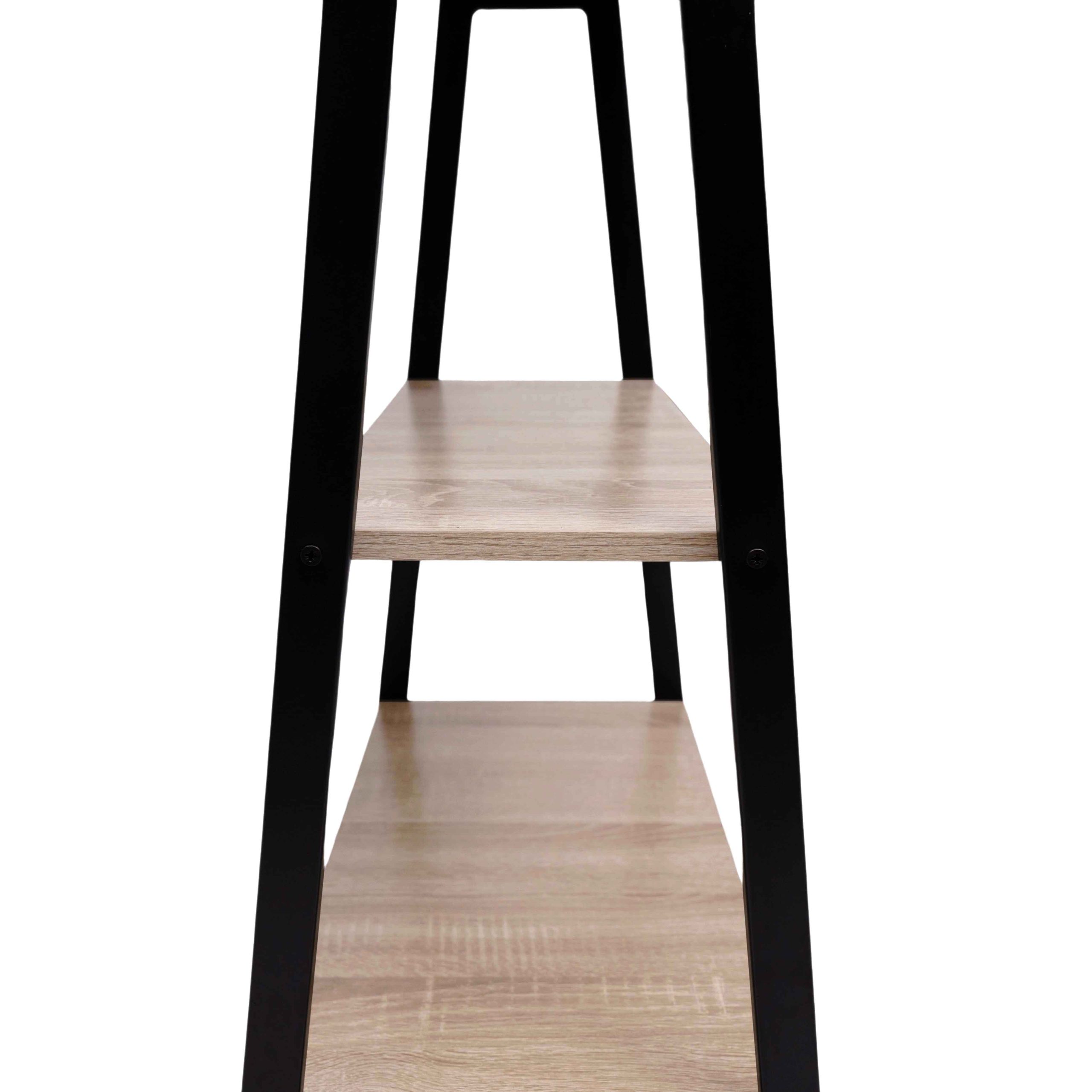 Стол письменный TOPAZ, светлый дуб/черный металл, 1200*600*770