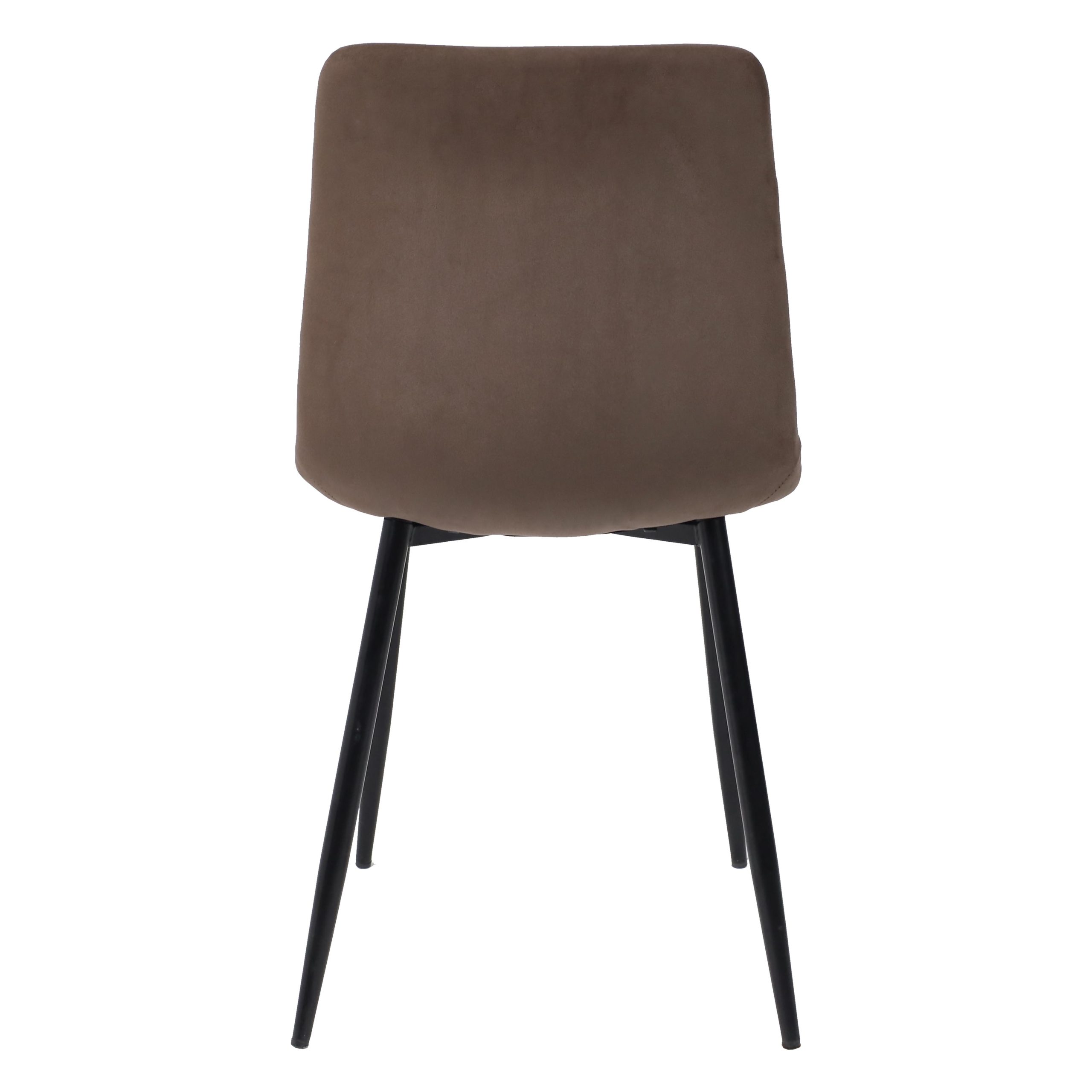 Стул DALLAS, темно-бежевый велюр 38/черный