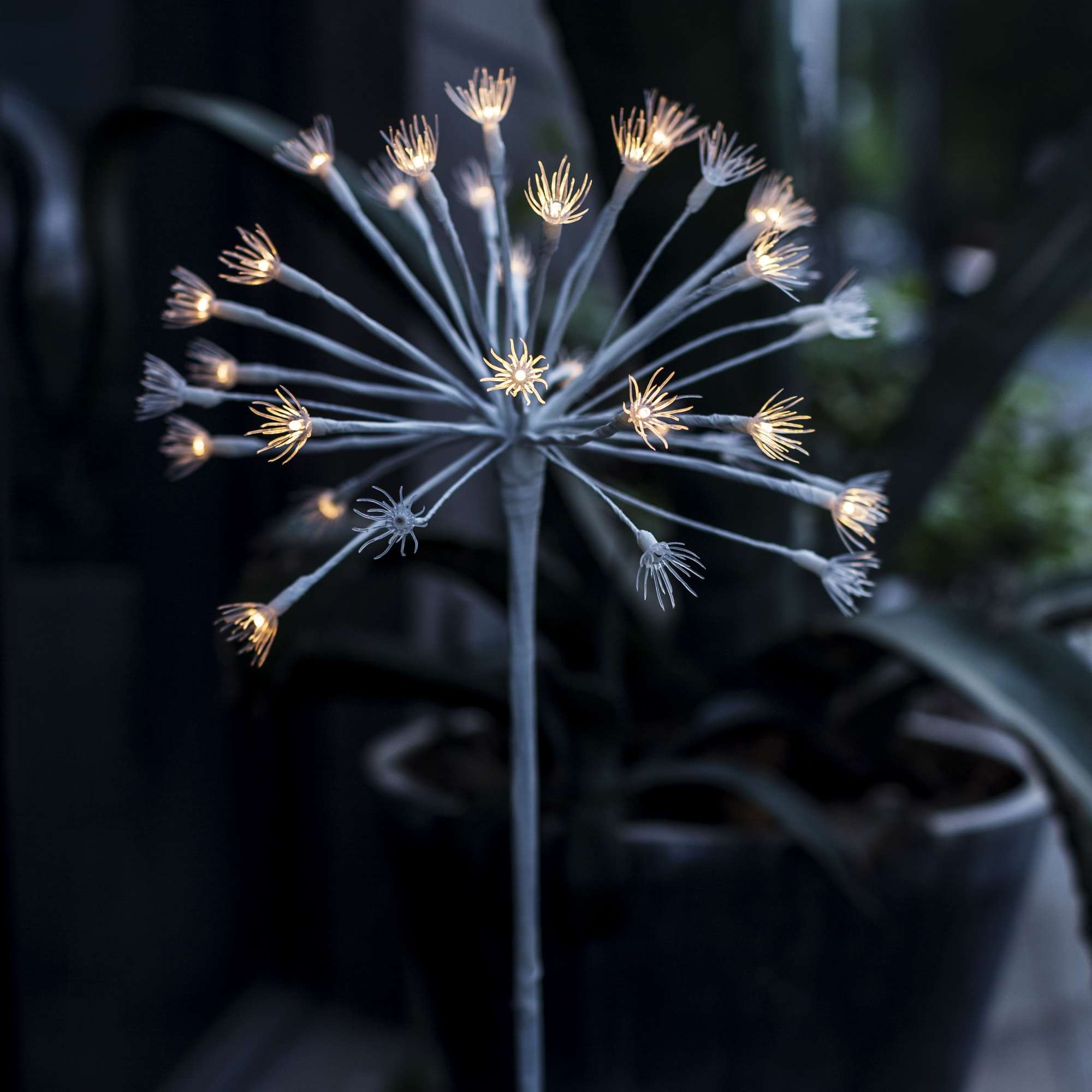 Светодиодный декор AKS тип 8 ( Фейерверк 31х75см 25LED, 3АА )