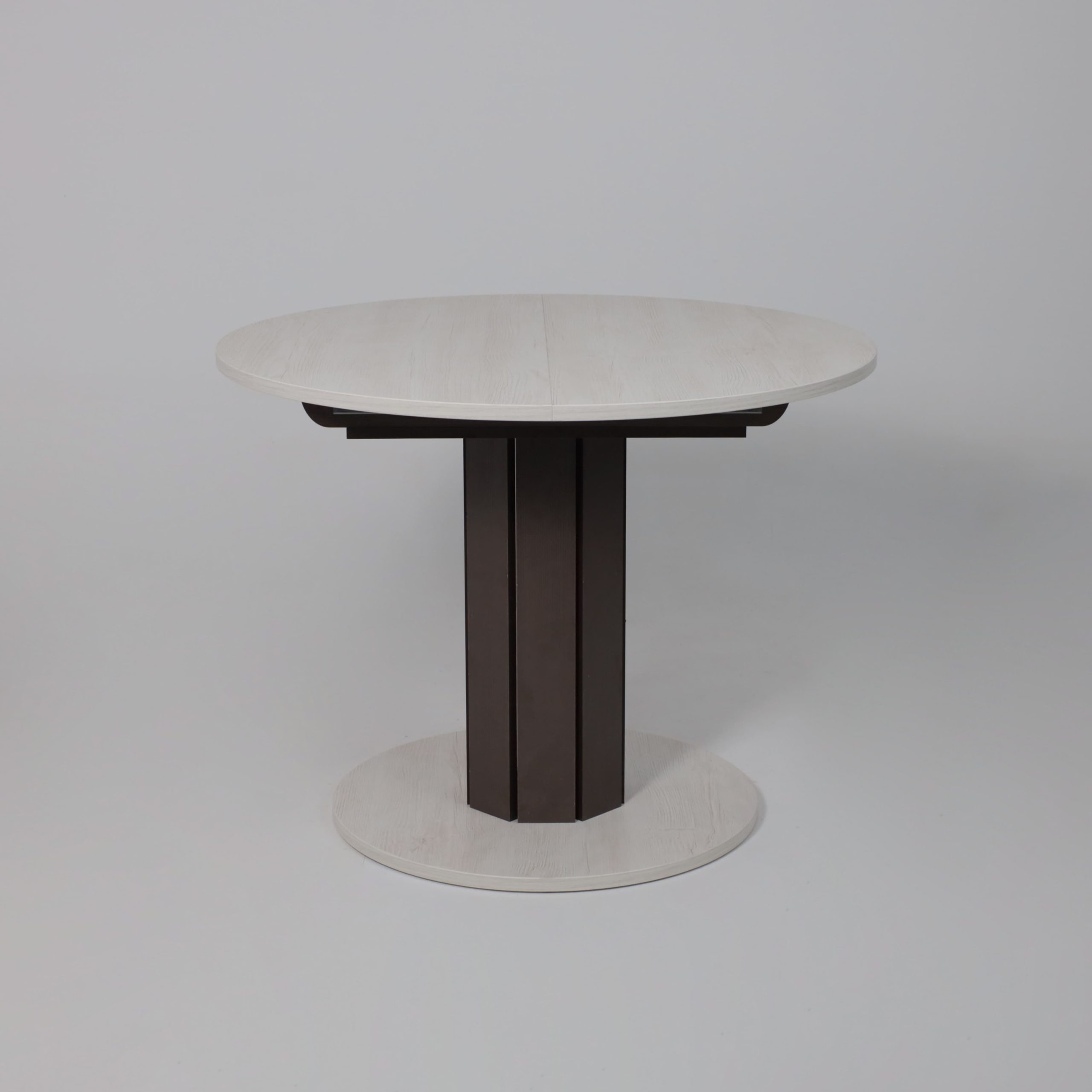 Стол раздвижной на опоре ONTARIO,1000(1300)*760*1000, (сосна каньон/коричневый)