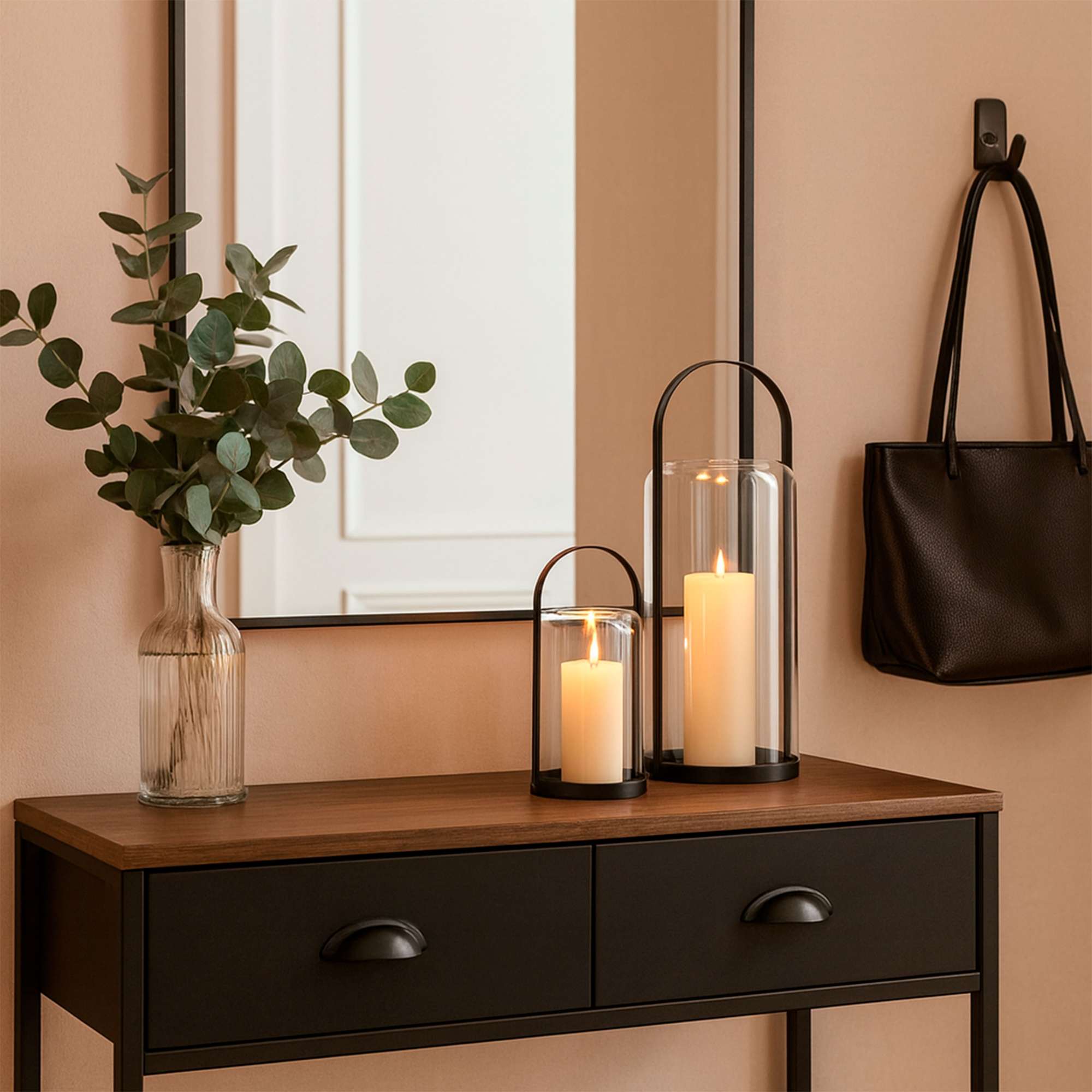 Статуэтка-подсвечник LUMOS 2, d13*35cm