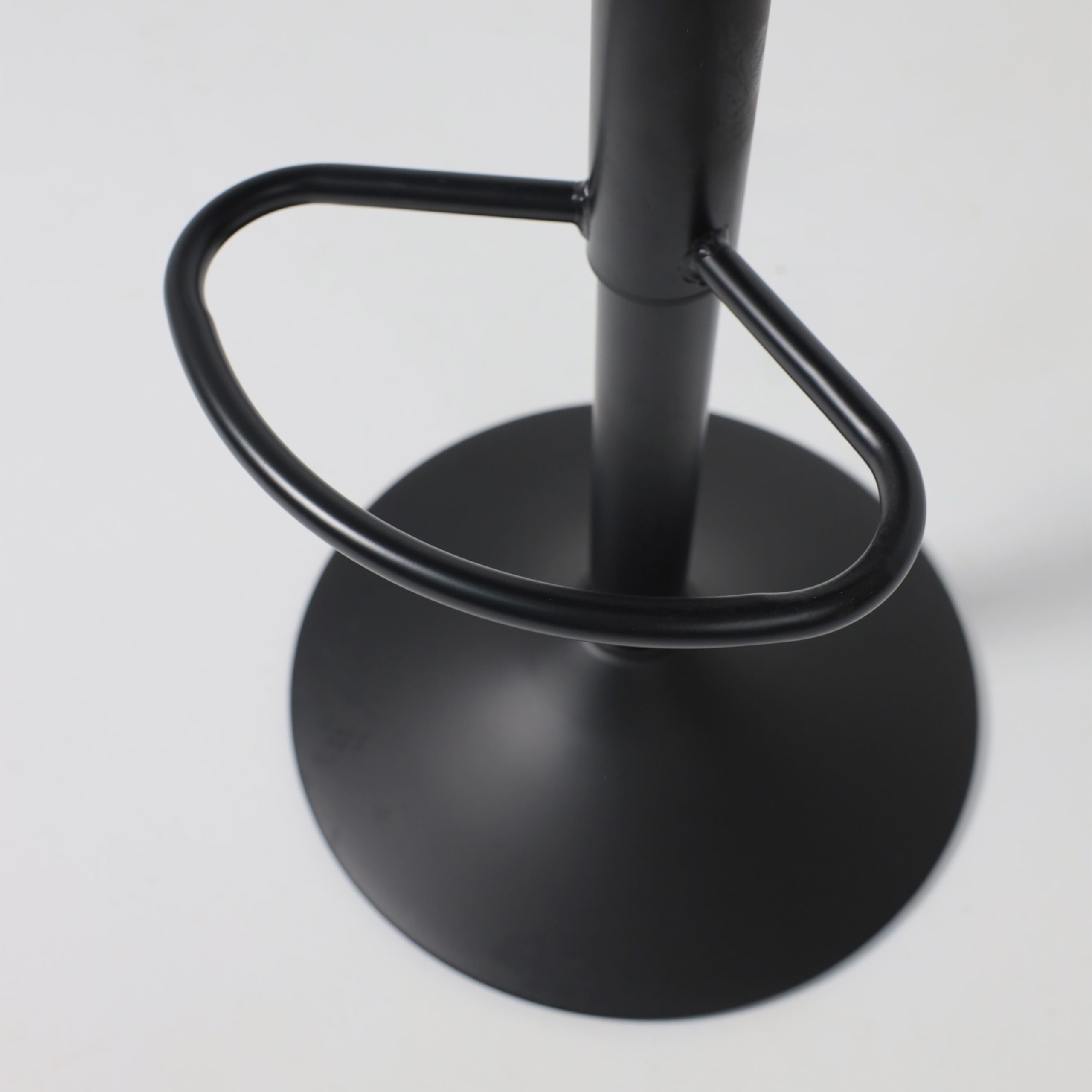 Стул барный SLIM, экокожа коричневый/черный