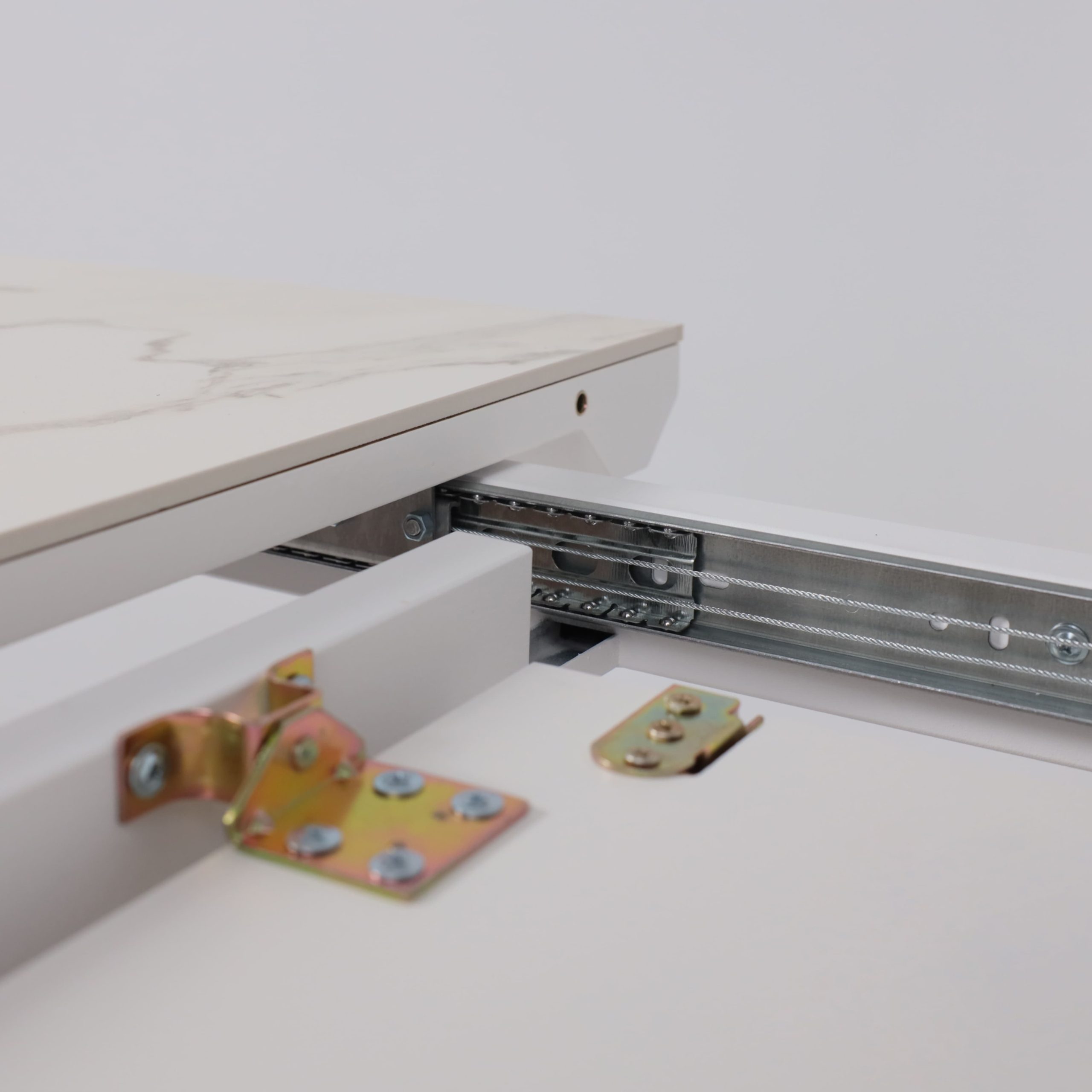 Стол ТОРОНТО, керамика 0 кат. 1400(1715)*800, Камень белый Greys white/Ель умбра